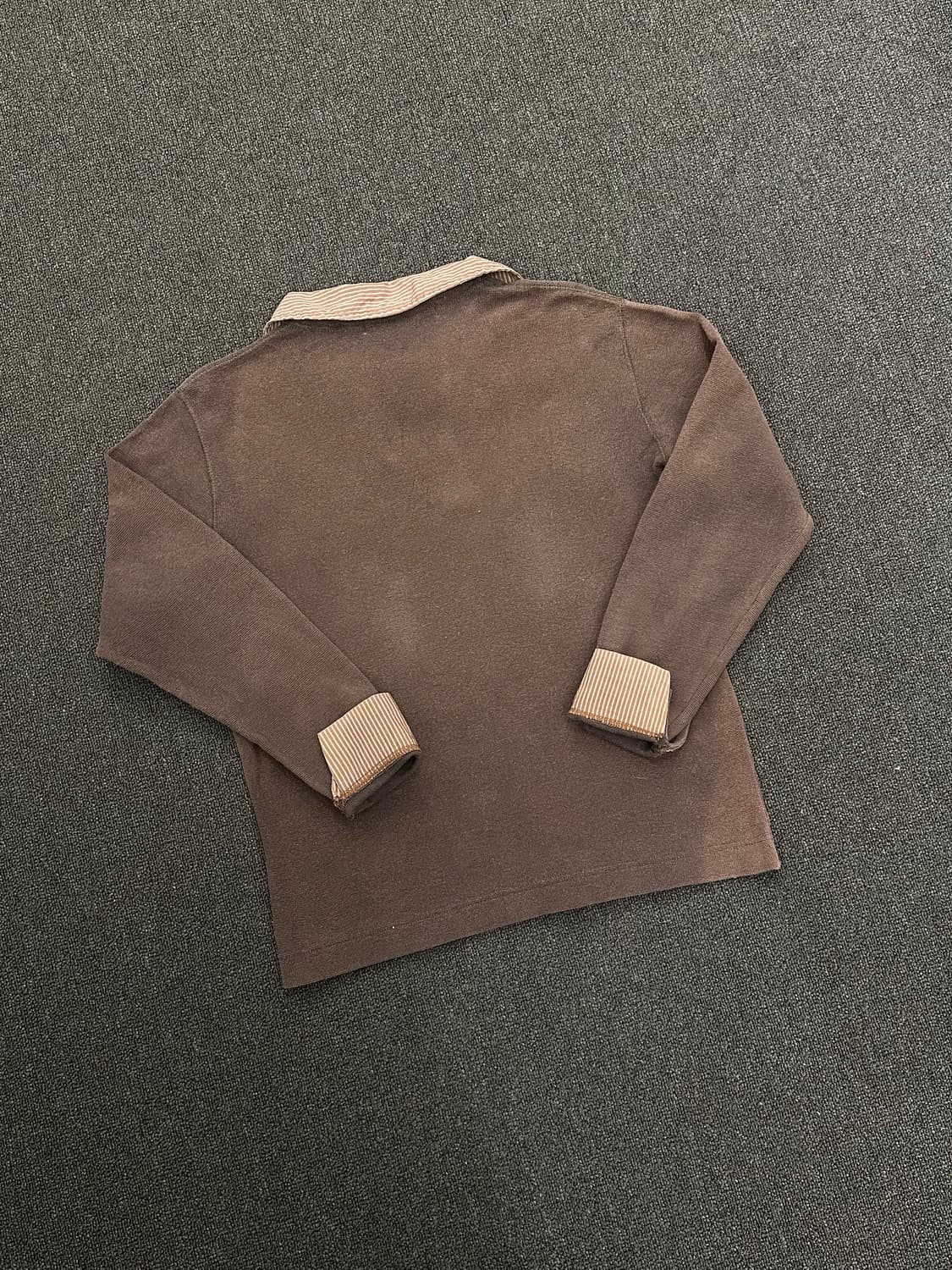 M)Japanese vintage 레이어드 브이넥 롱슬리브 상품이미지3