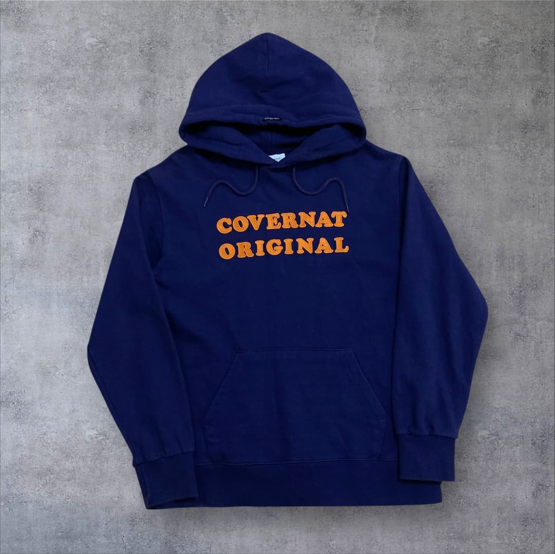 커버낫 스펠아웃 로고 퍼플 후드티 상품이미지1