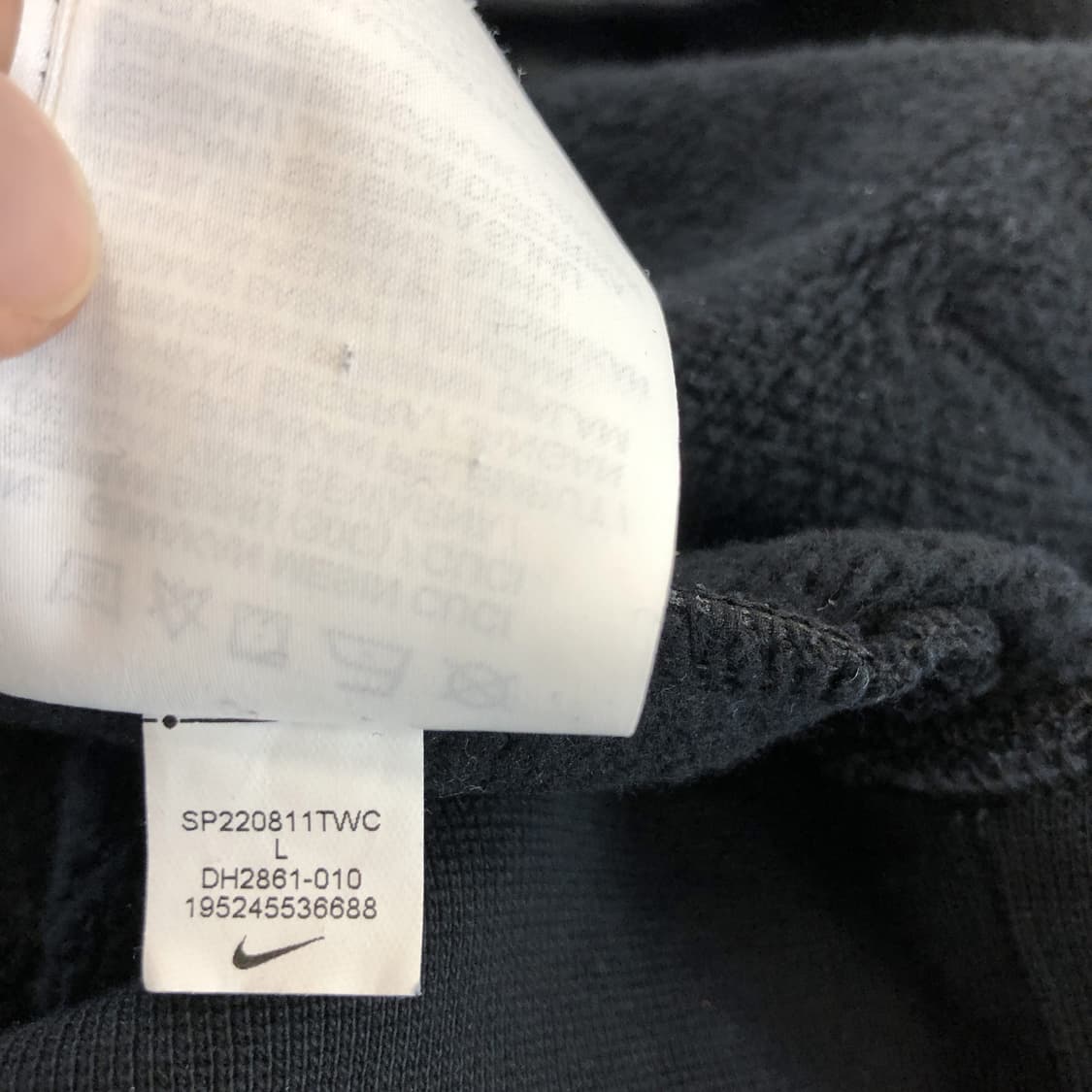 나이키 SB 스웻후드 100-105 블랙 상품이미지7