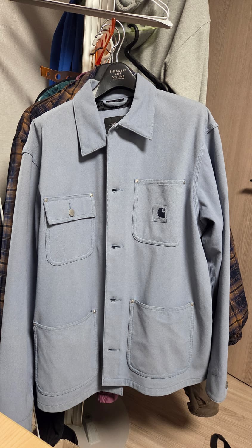 칼하트윕 스웨이드 미시건 코트 도브그레이 M 상품이미지1