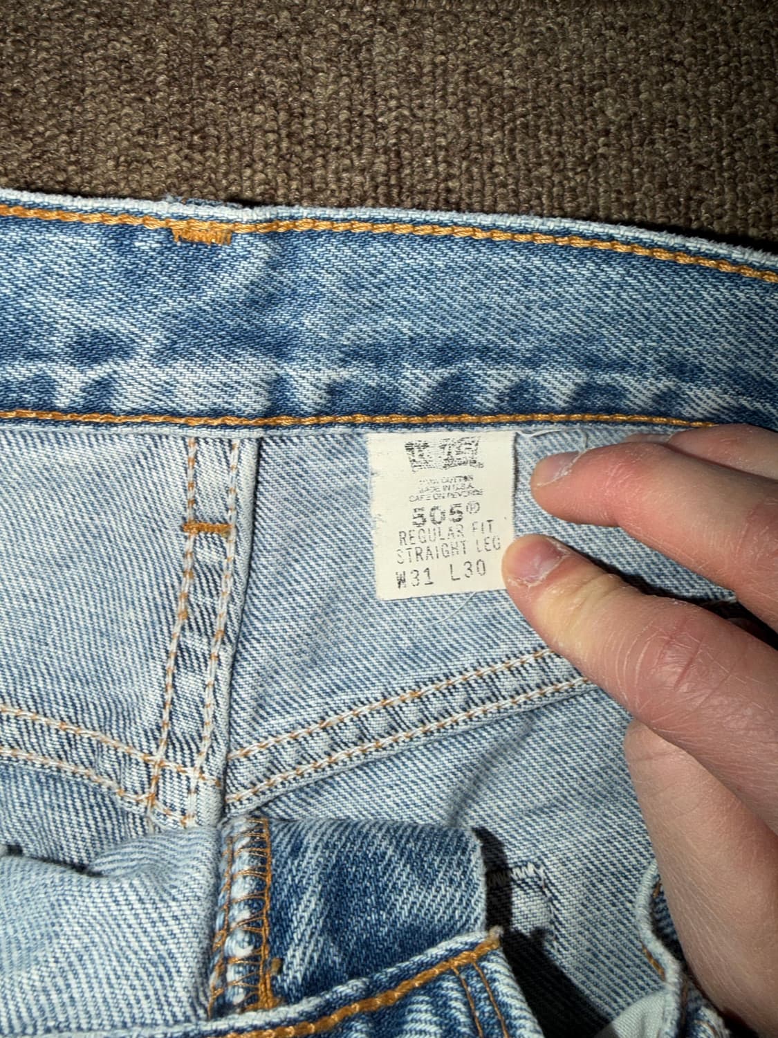 Levis 리바이스 505 데님 31 상품이미지3