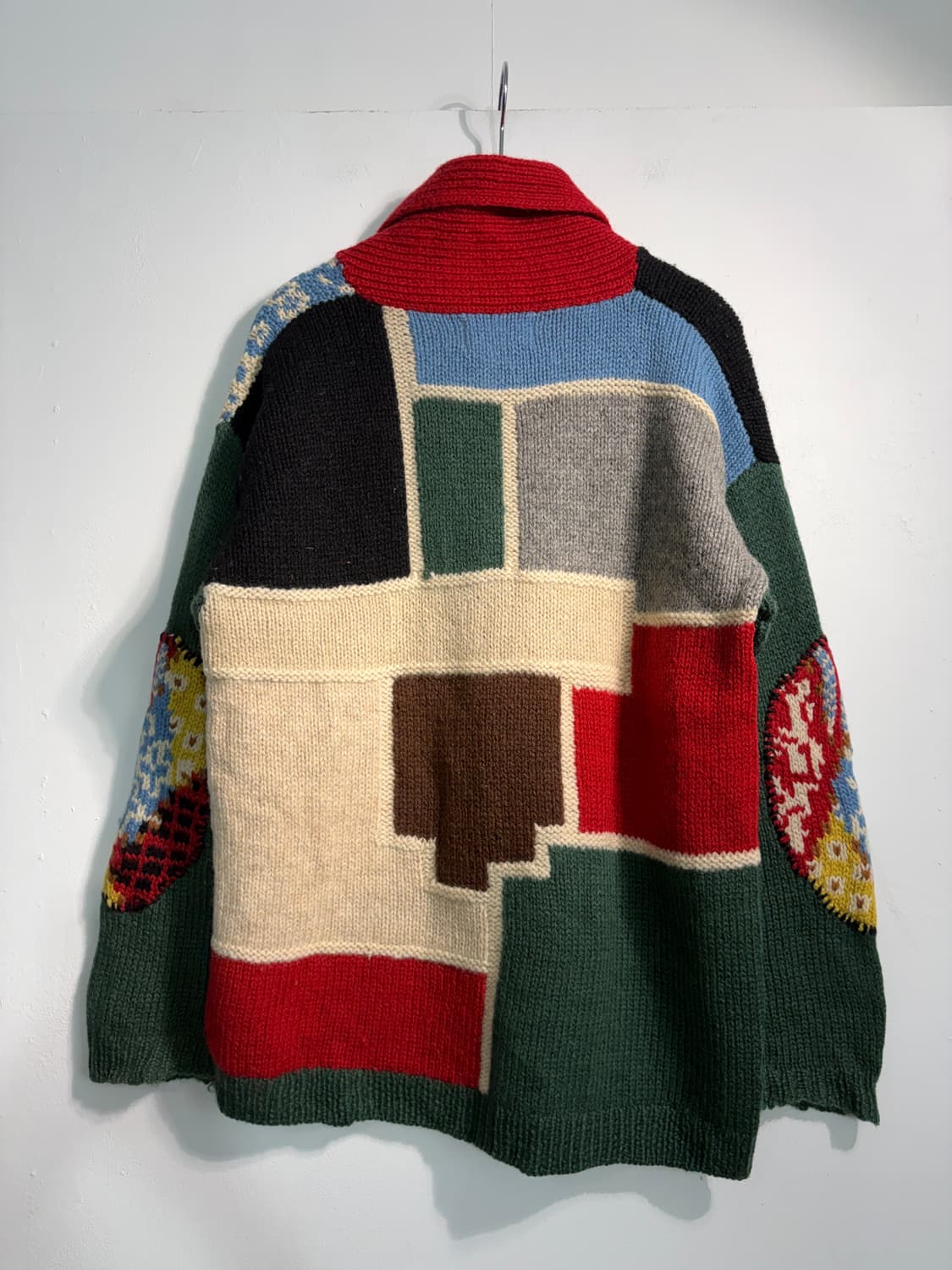 [m] wool 100% 크리스마스 니트 상품이미지3