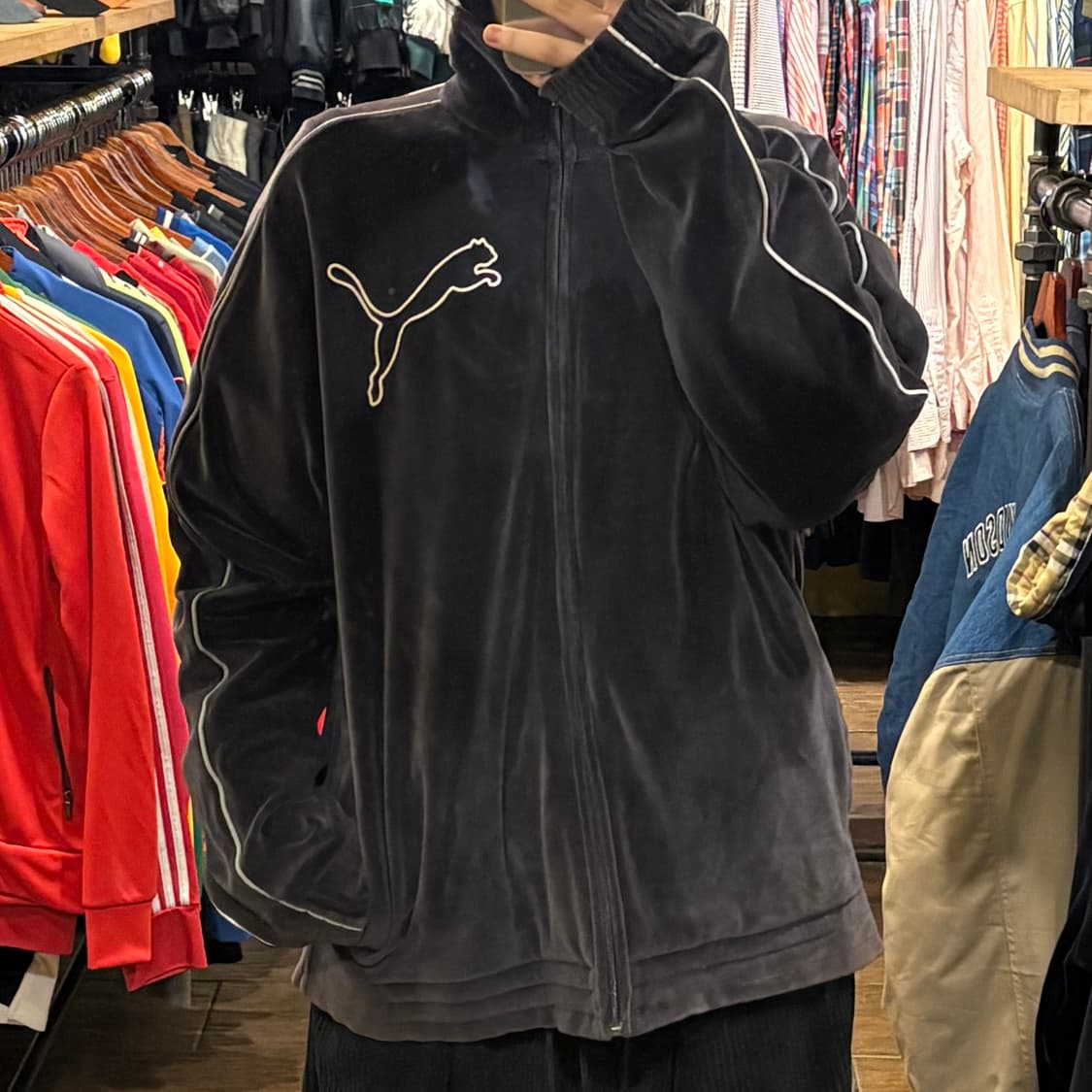 [HI] 푸마 벨벳져지 퍼플 상품이미지2