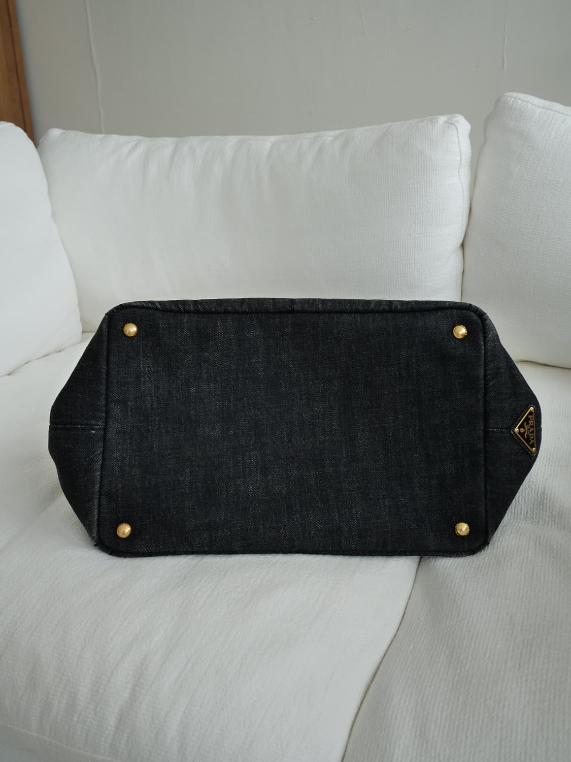 [Prada] Canapa Black Denim bag 상품이미지7