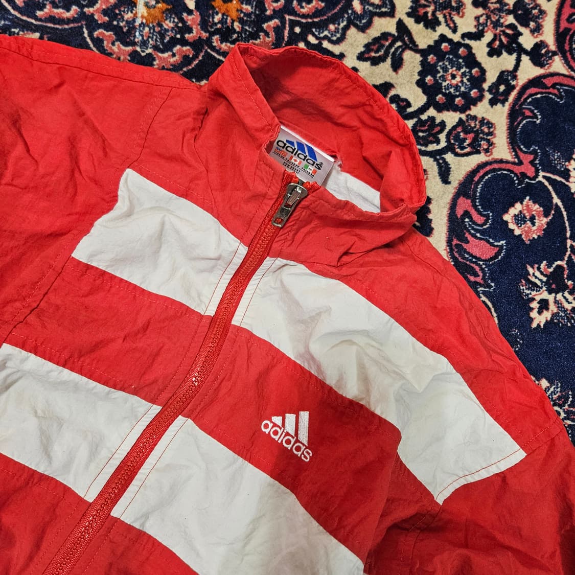 아디다스 80~90's 빈티지 올드스쿨 트랙자켓 US M size 상품이미지3