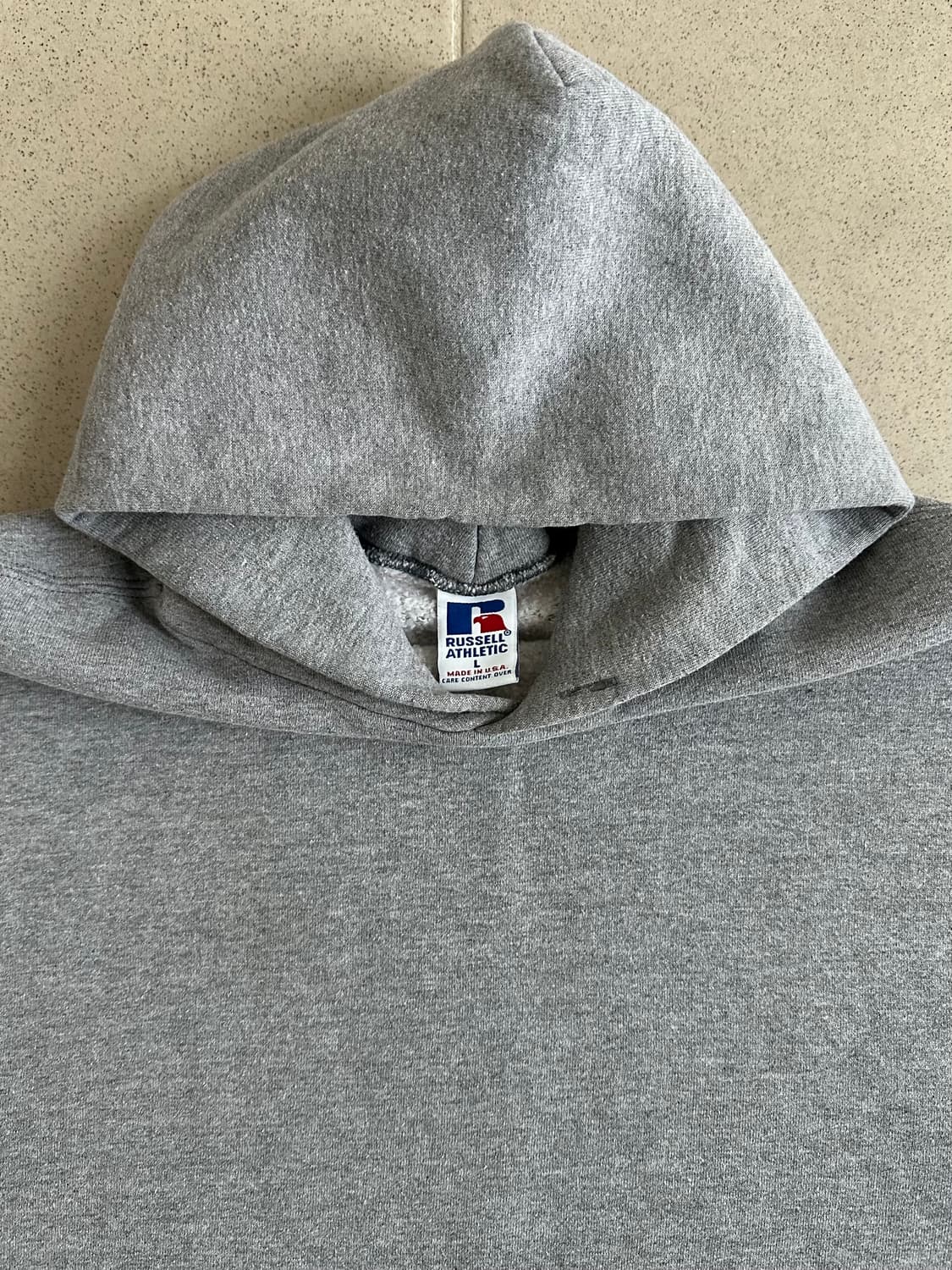 90s 빈티지 러셀 후드 그레이 L USA 상품이미지6