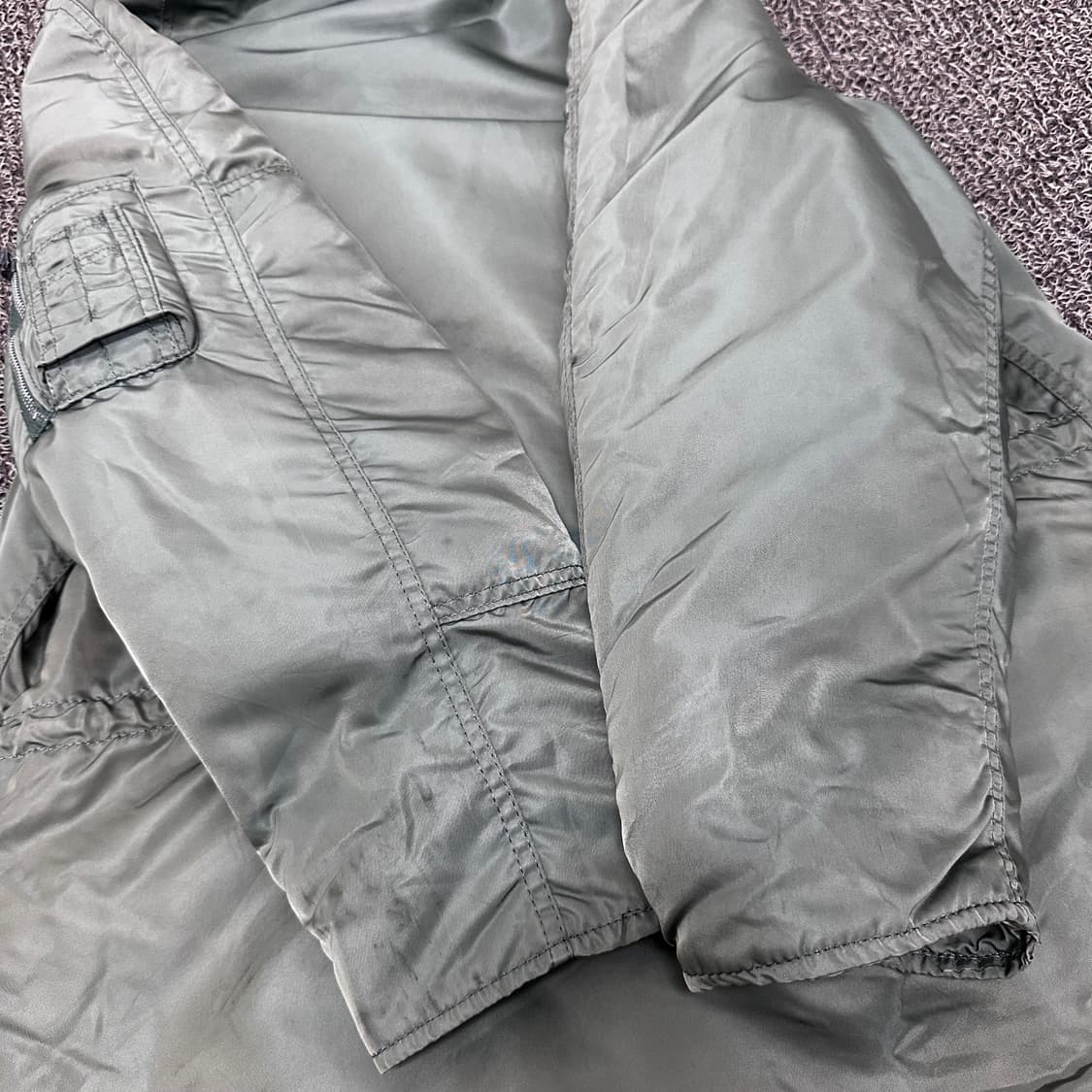 알파인더스트리 밀리터리 N3B 야상 점퍼 M 상품이미지6