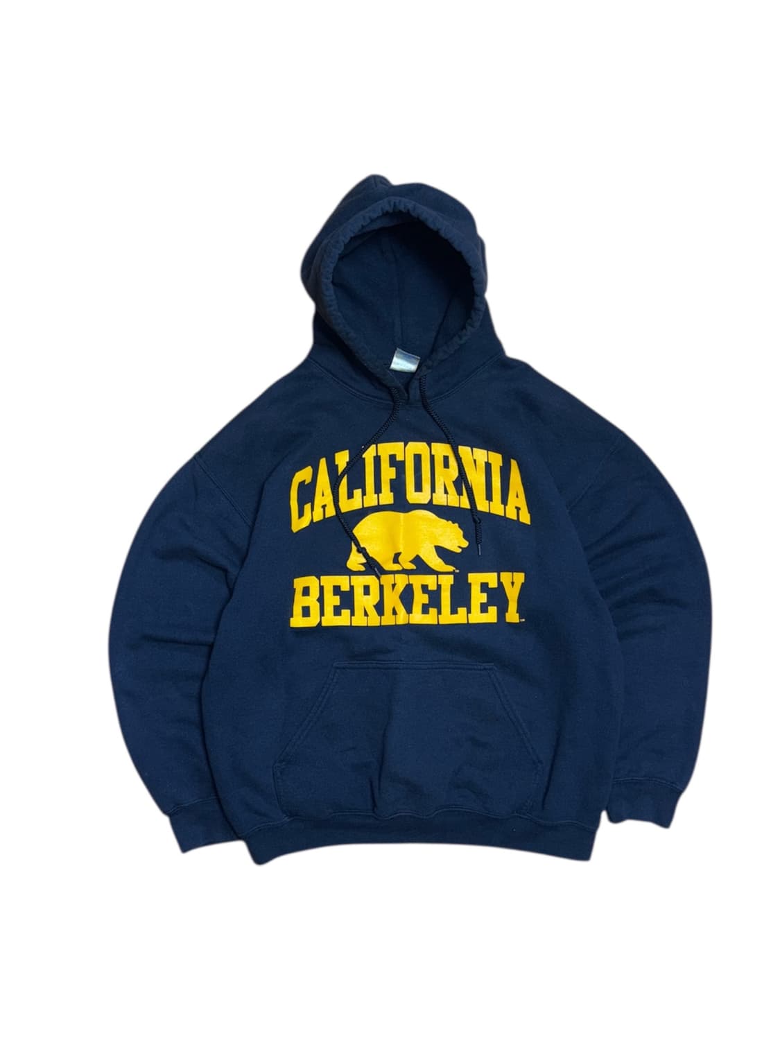 러셀 캘리포니아 버클리 빈티지 네이비 후드티 상품이미지3