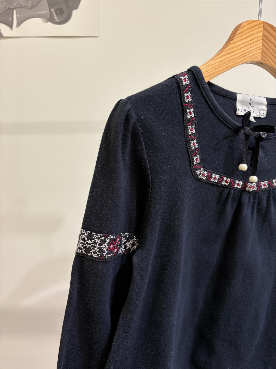 KUMIKYOKU 긴팔 티셔츠 상품이미지3