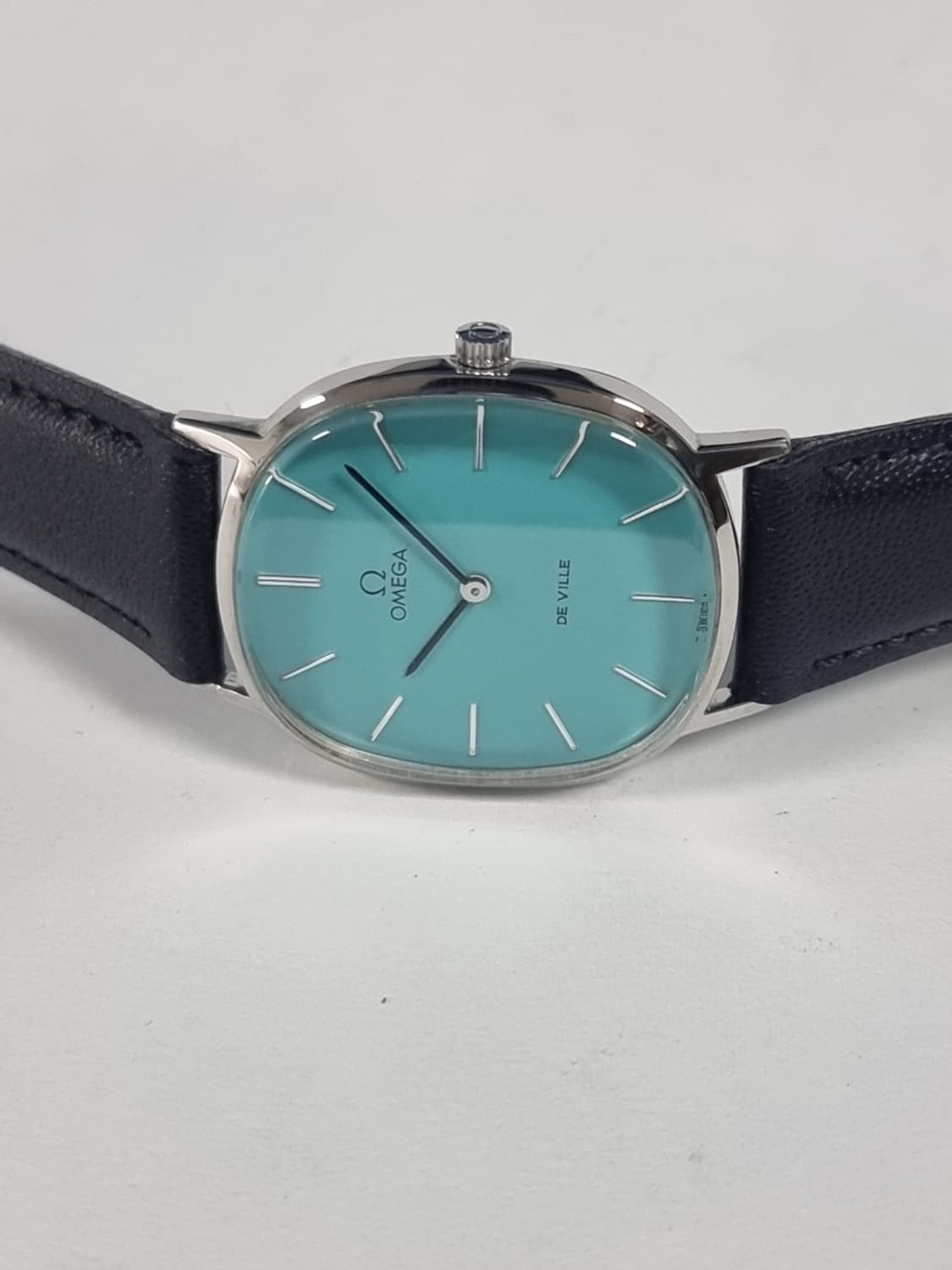 정품 OMEGA 수동  빈티지 드빌 티파니 다이얼 시계 35mm 상품이미지1