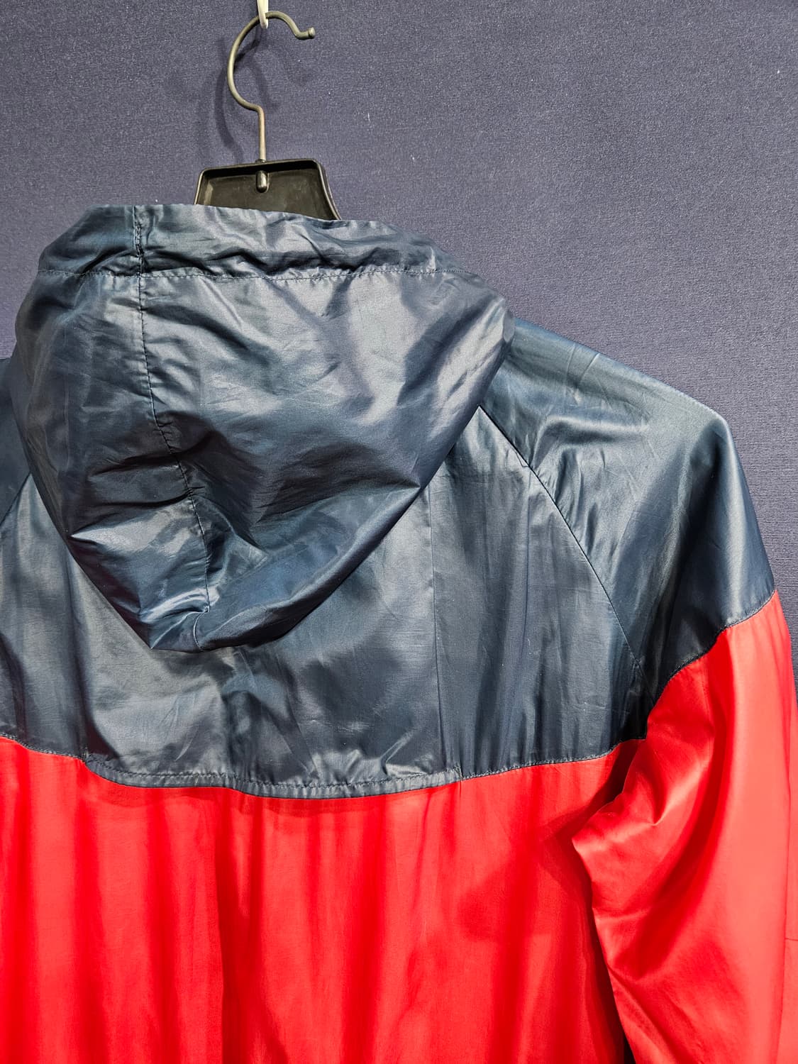 나이키 자수로고 투톤 남성 100 방풍 바람막이  상품이미지9