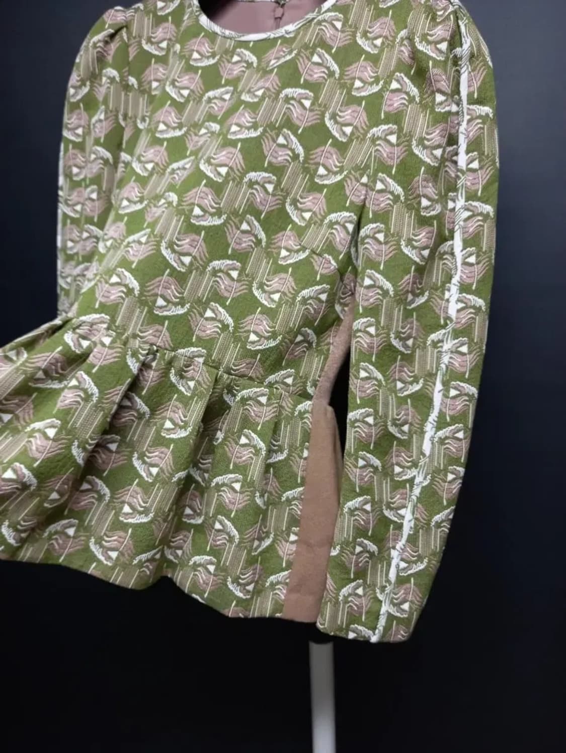 오즈세컨 춘추 쟈갸드 긴팔블라우스 33. 44 상품이미지5