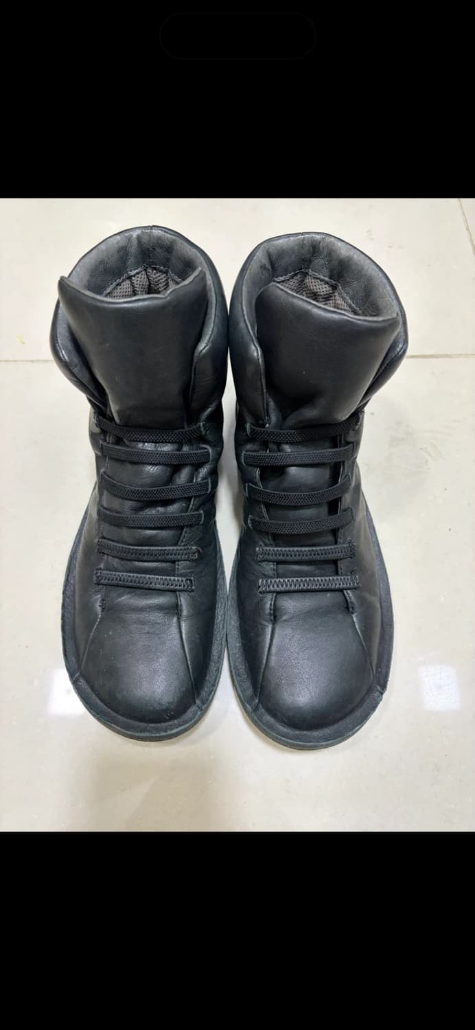 캠퍼 블랙 하이탑 스니커즈 37사이즈 상품이미지1