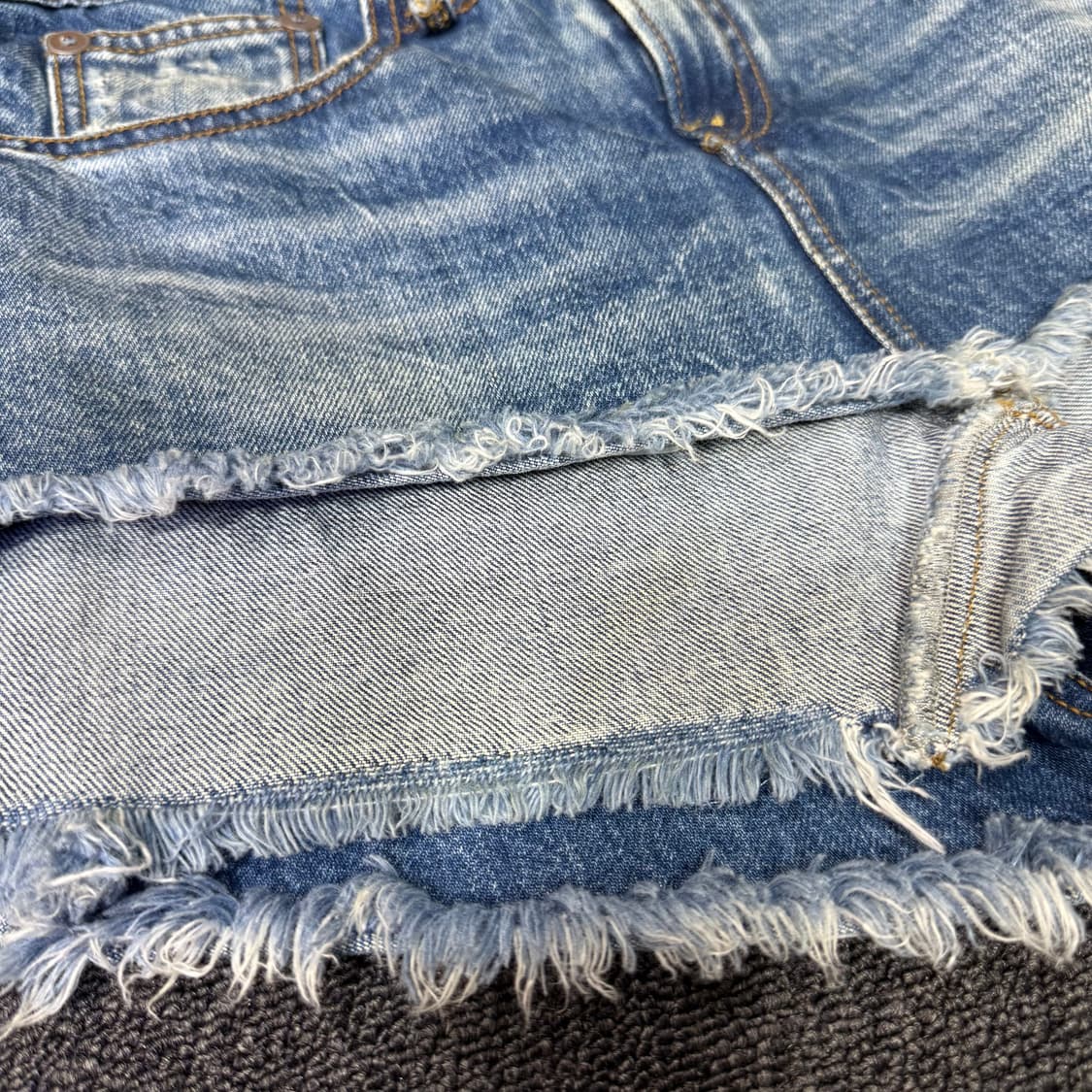 R13 더블 레이어드 데님 팬츠  상품이미지10