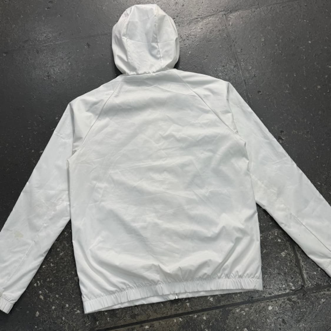 100 아디다스 화이트 바람막이 상품이미지5