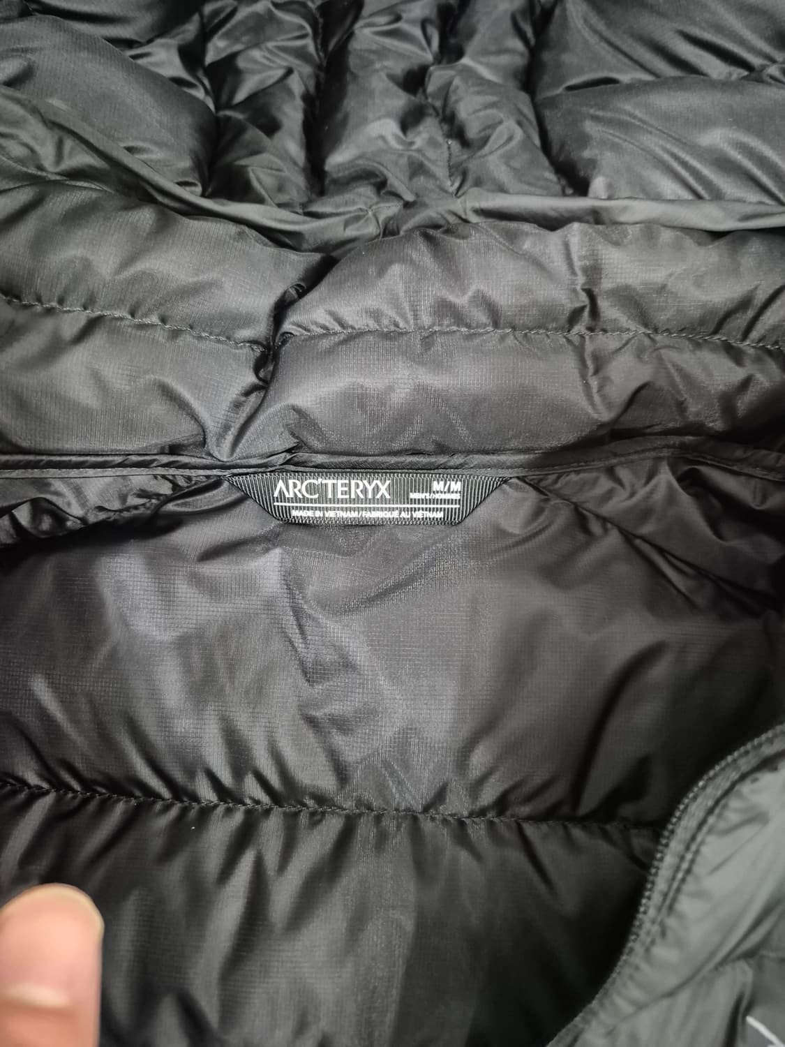 [M] 아크테릭스 세륨 후디 블랙 상품이미지2