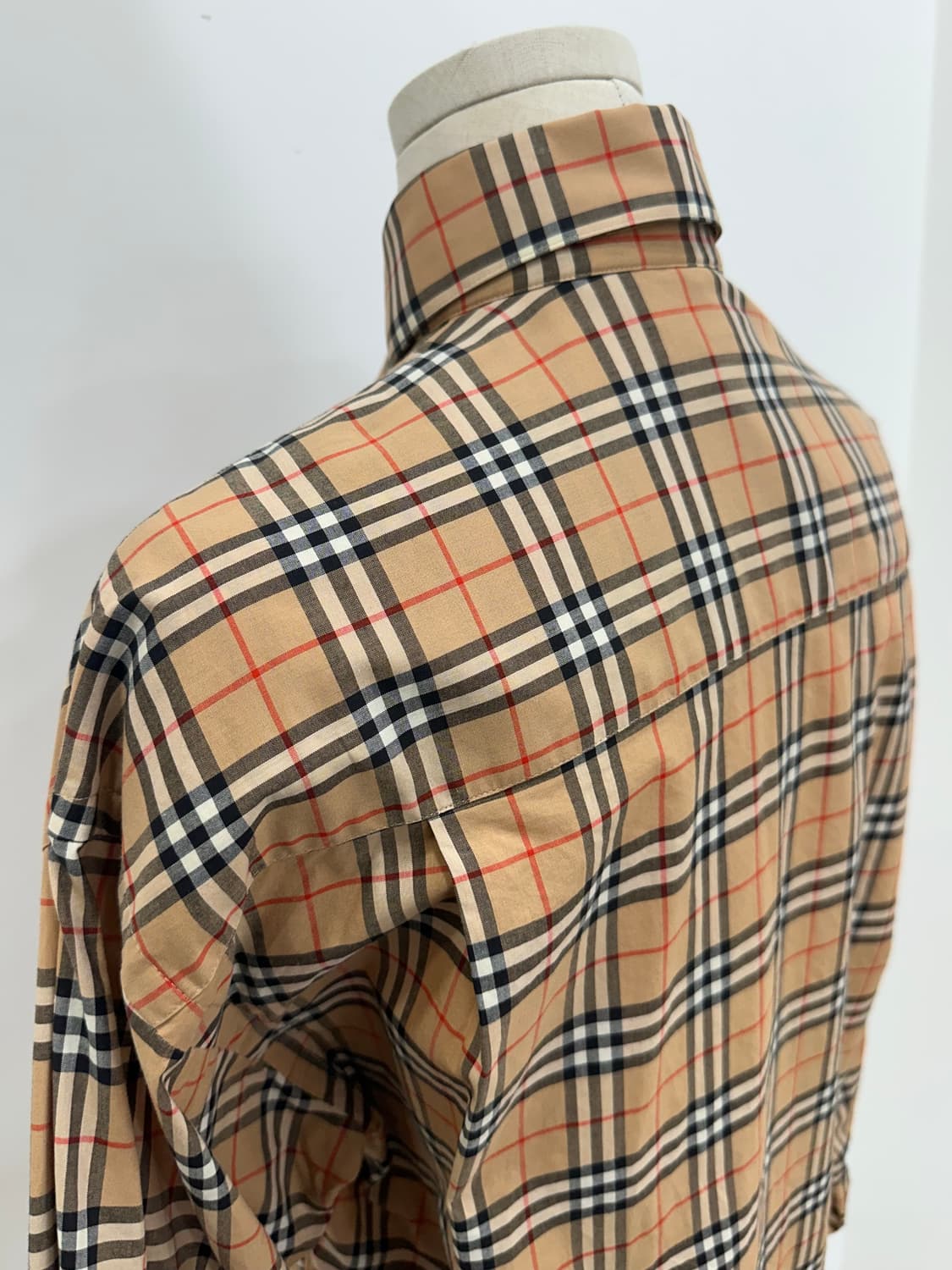 버버리 노바체크 여성 남방 상품이미지5