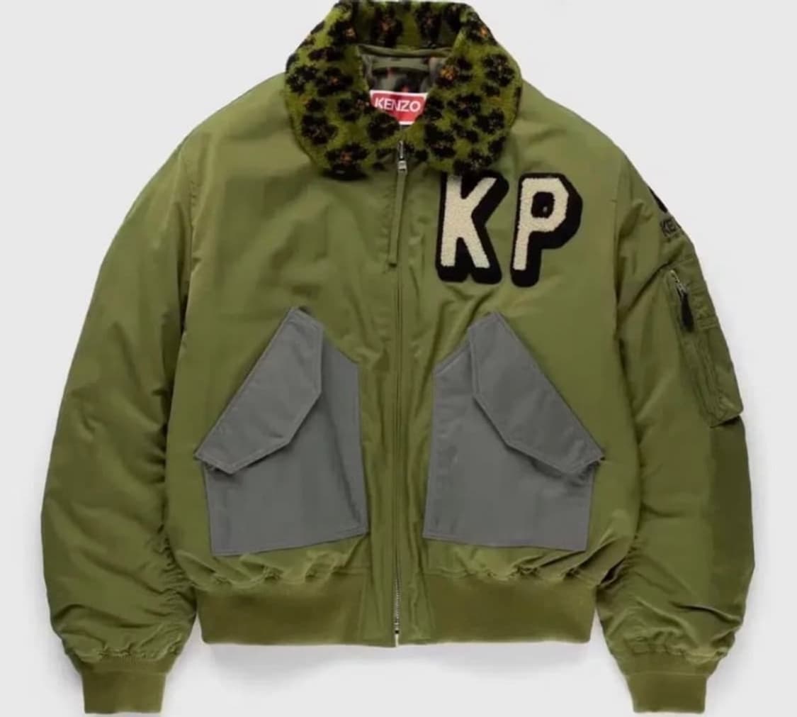 겐조 레오파드 봄버 M 상품이미지1