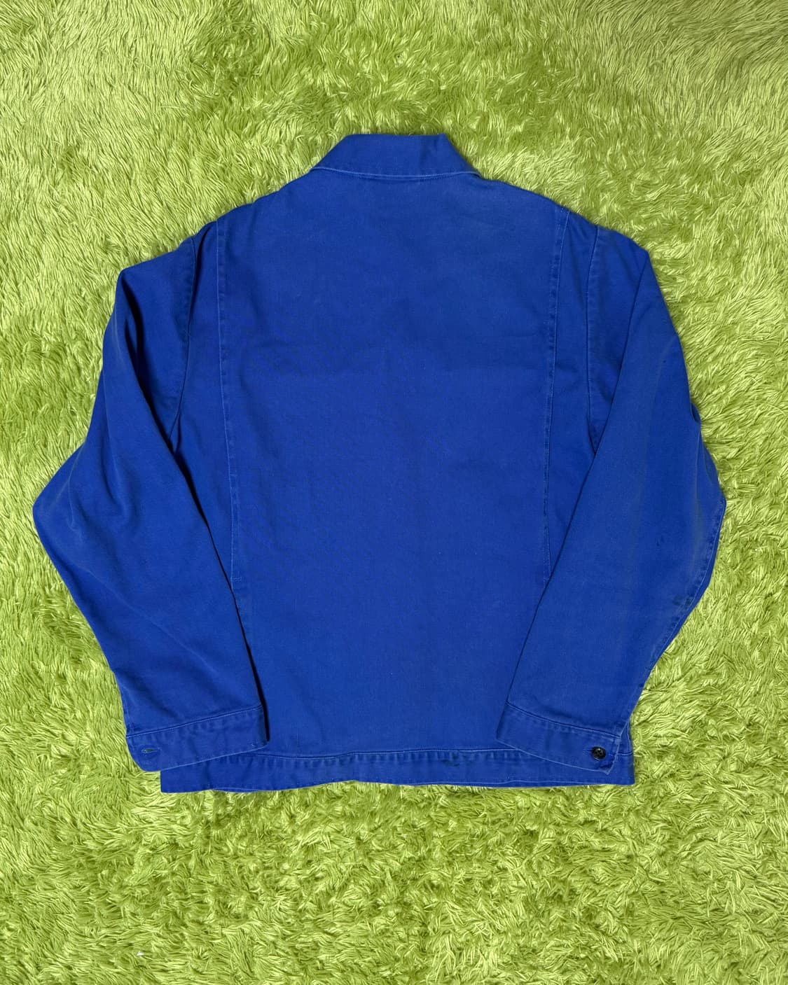 Vintage 80's French Workwear jacket blue 상품이미지2