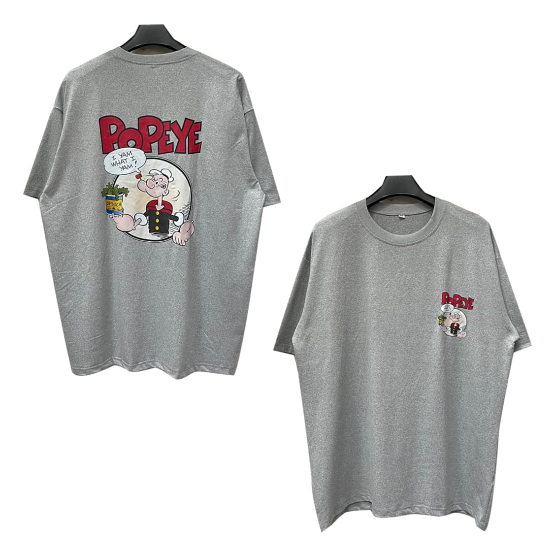VTG 뽀빠이 스판덱 반팔티 3XL 상품이미지1