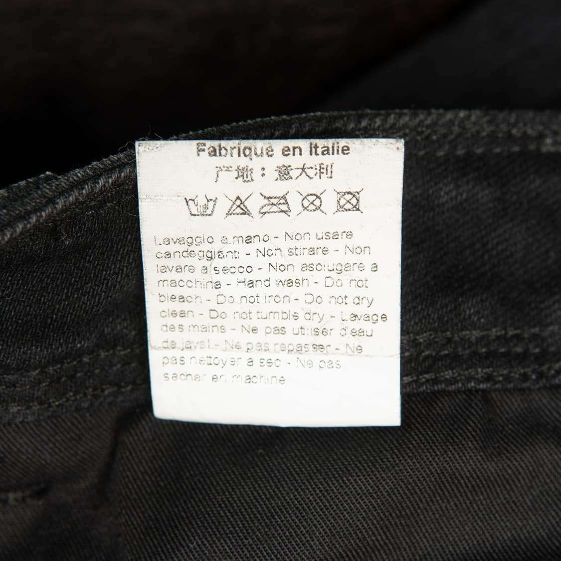 [32] 닐 바렛 스트레치 블랙 데님 쇼츠  상품이미지10