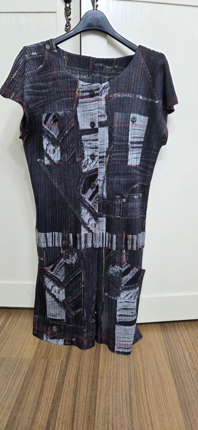 플리츠플리즈 롱조끼 상품이미지1