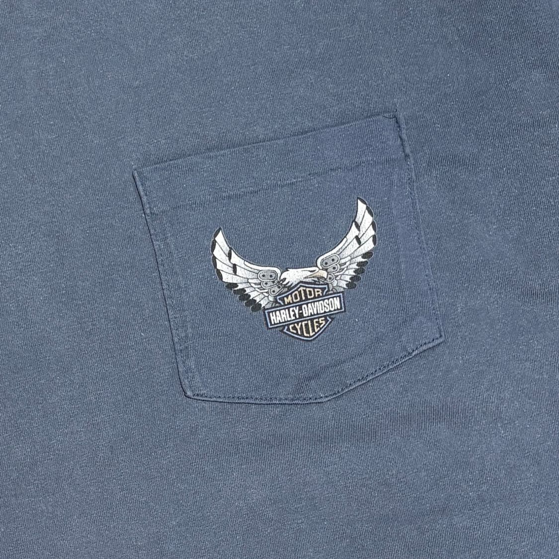🇺🇸 00s 할리데이비슨 마일하이 티셔츠 상품이미지3