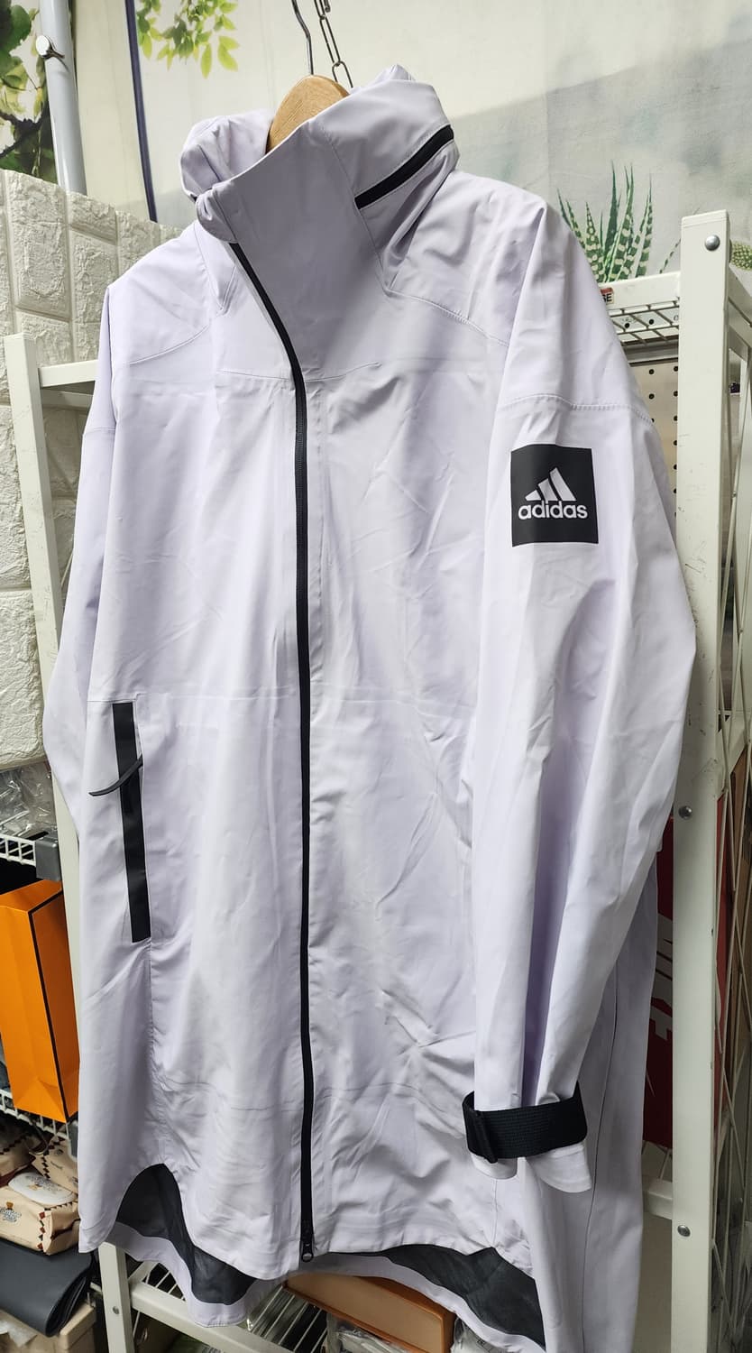 아디다스 마이쉘터 레인코트 115 3XL 방수 바람막이 롱자켓 MM43 상품이미지2