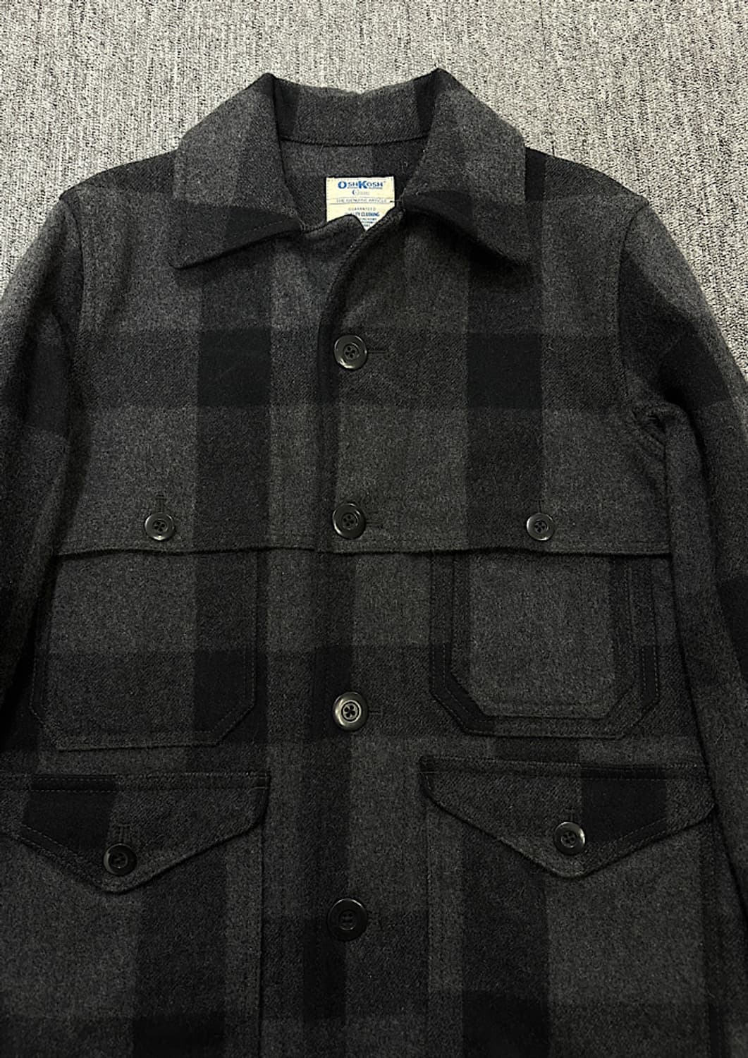 빈티지 오시코시 모직 자켓  상품이미지2