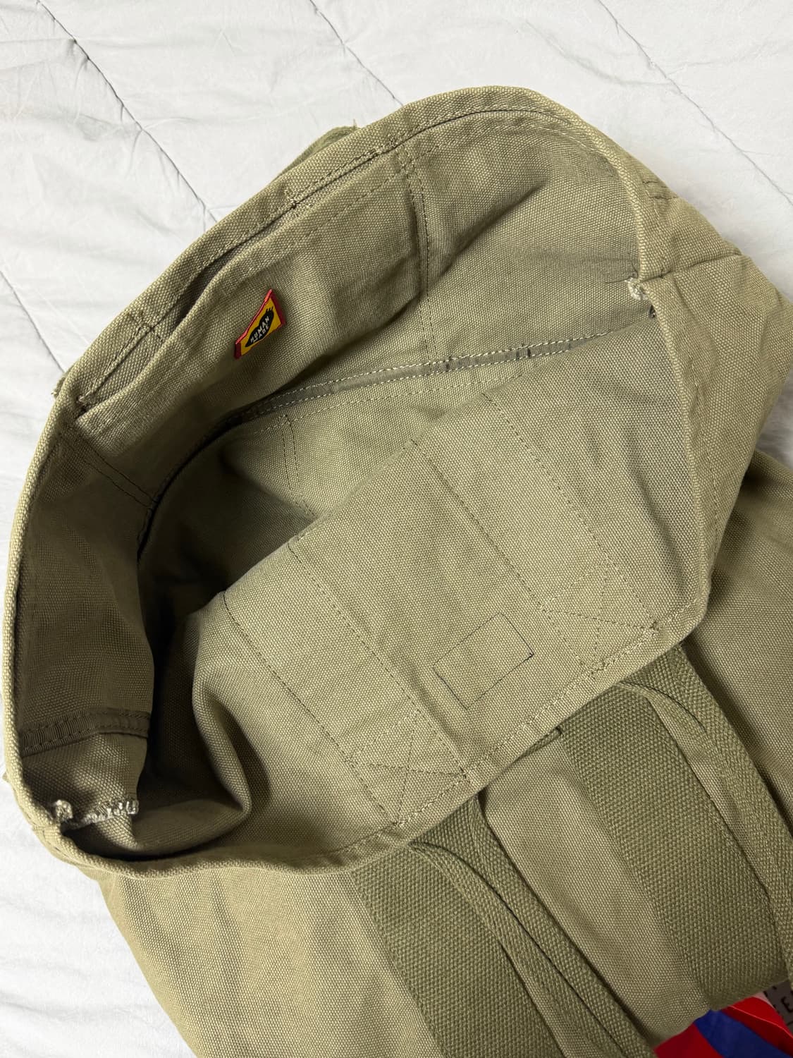 휴먼메이드 밀리터리 토트 올리브 드랩 상품이미지7