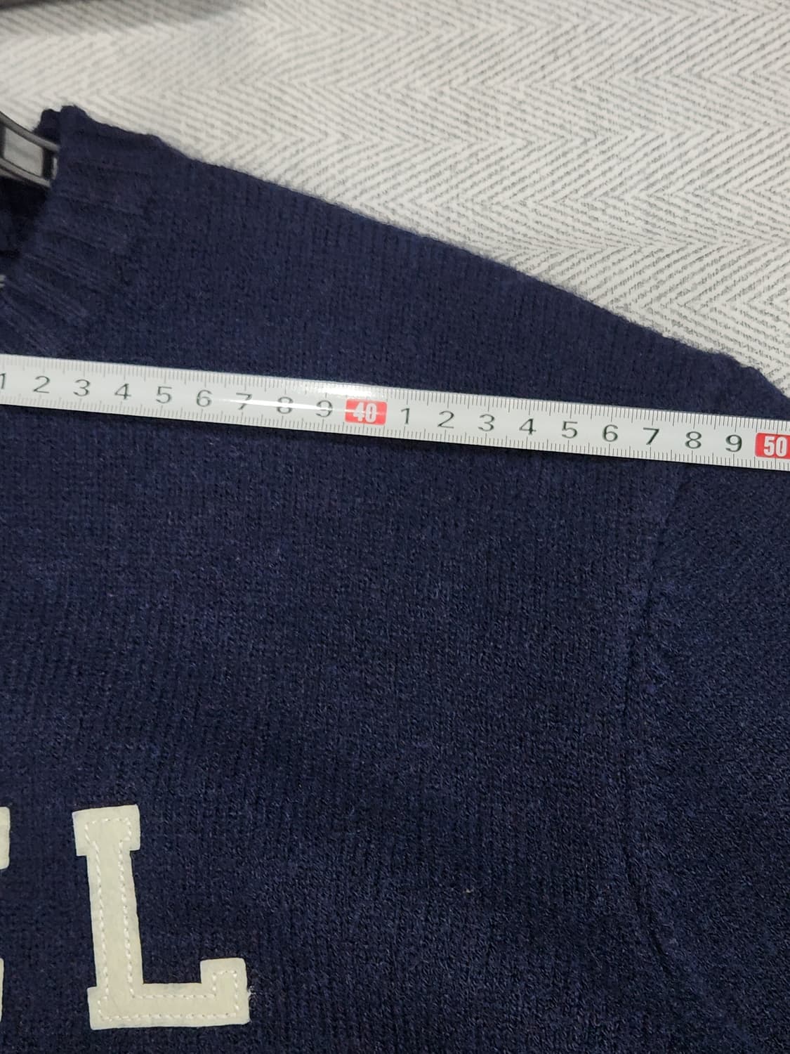 [M] 제너럴아이디어  엔젤 니트 여성 M 네이비 상품이미지9