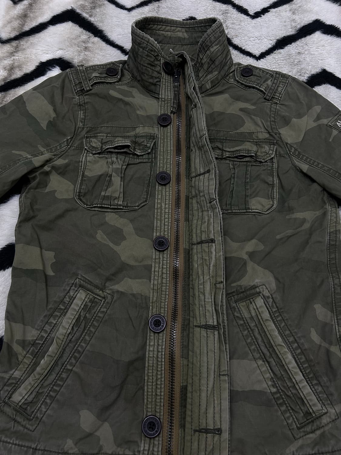 [M]아베크롬비 카모플라주 필드 야상 자켓 상품이미지4