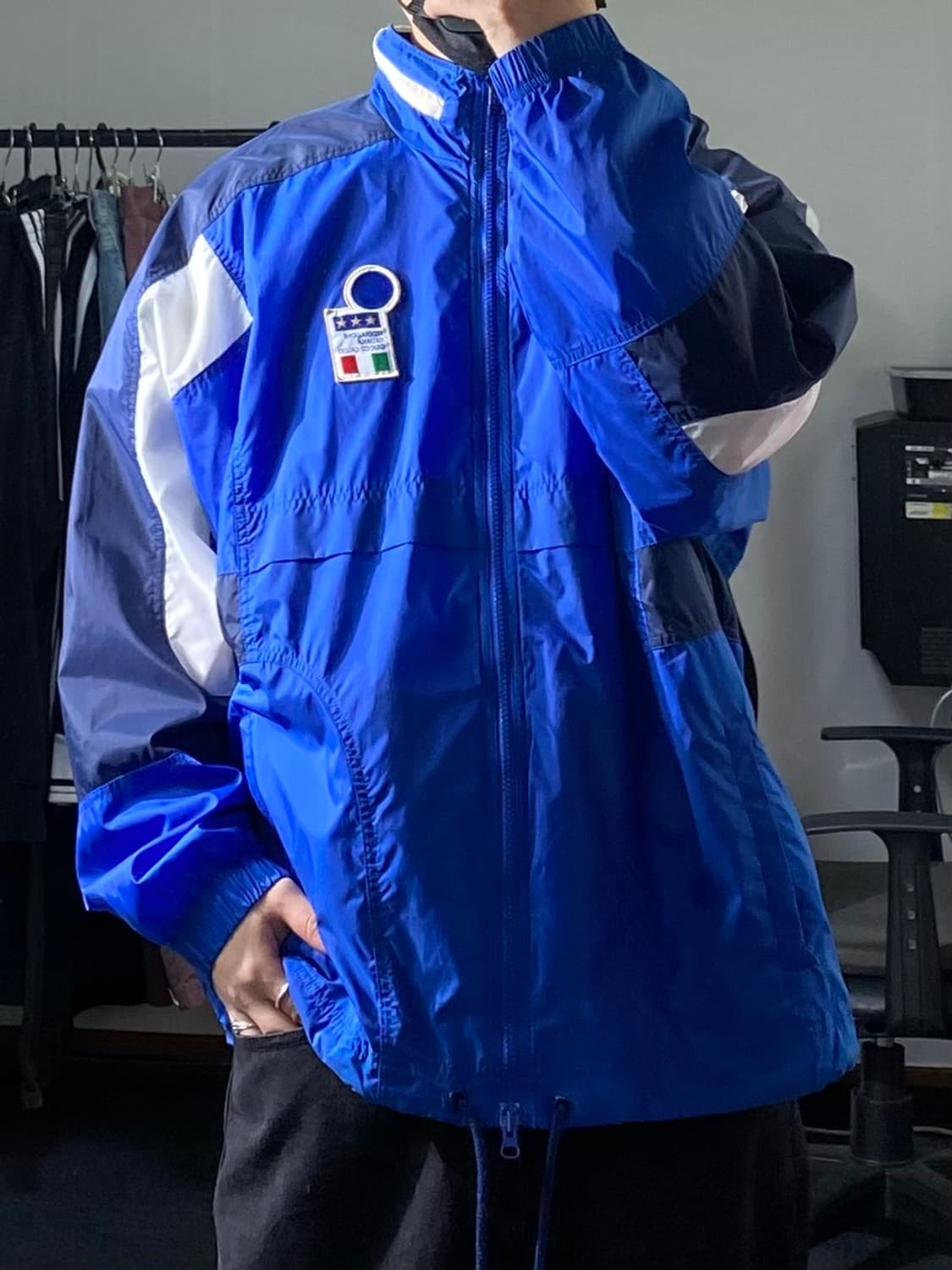[L-XL] 90s Nike 나이키 프리미어 이탈리아팀 바람막이 상품이미지10