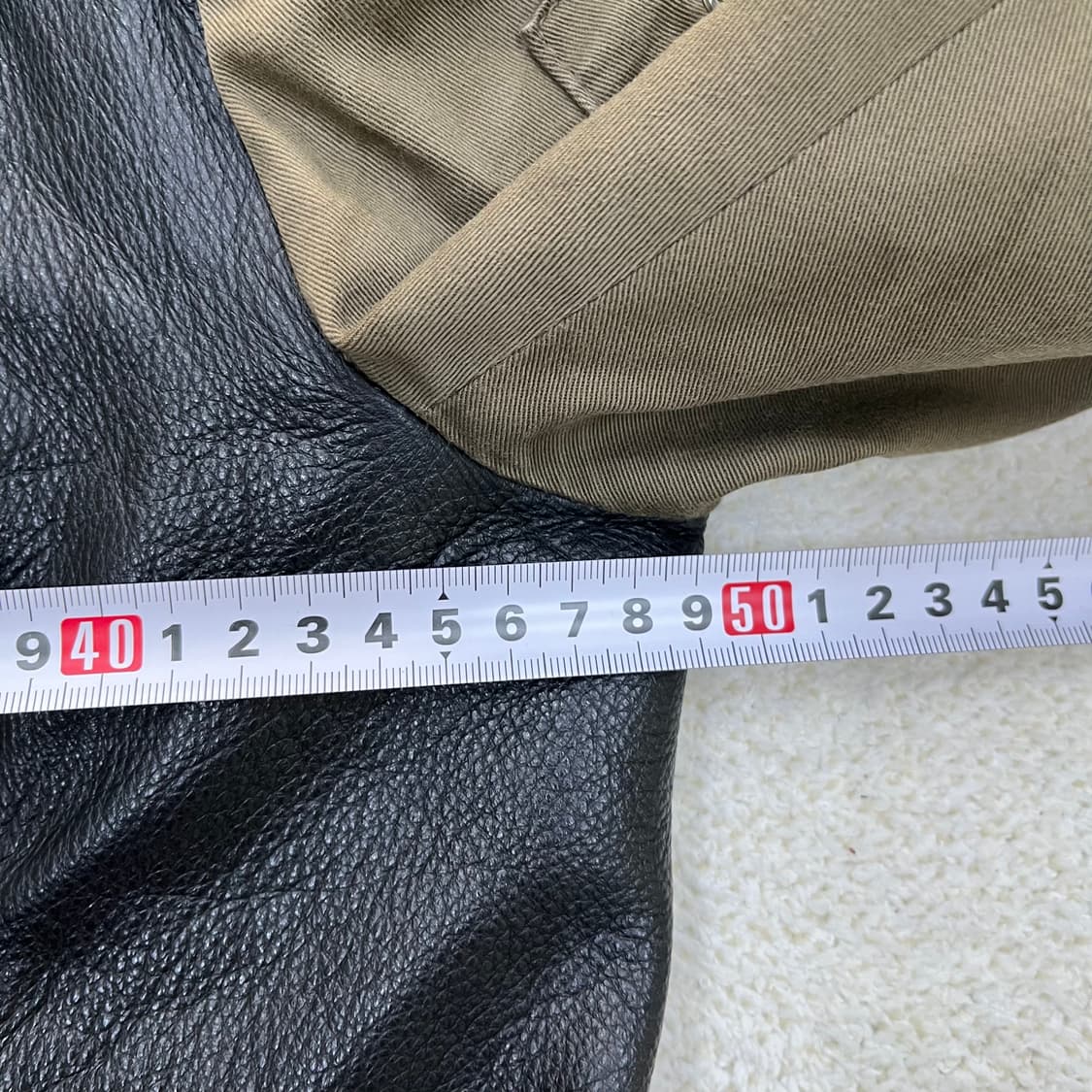 46 누드 양가죽 라이더 자켓 0312M1 상품이미지6