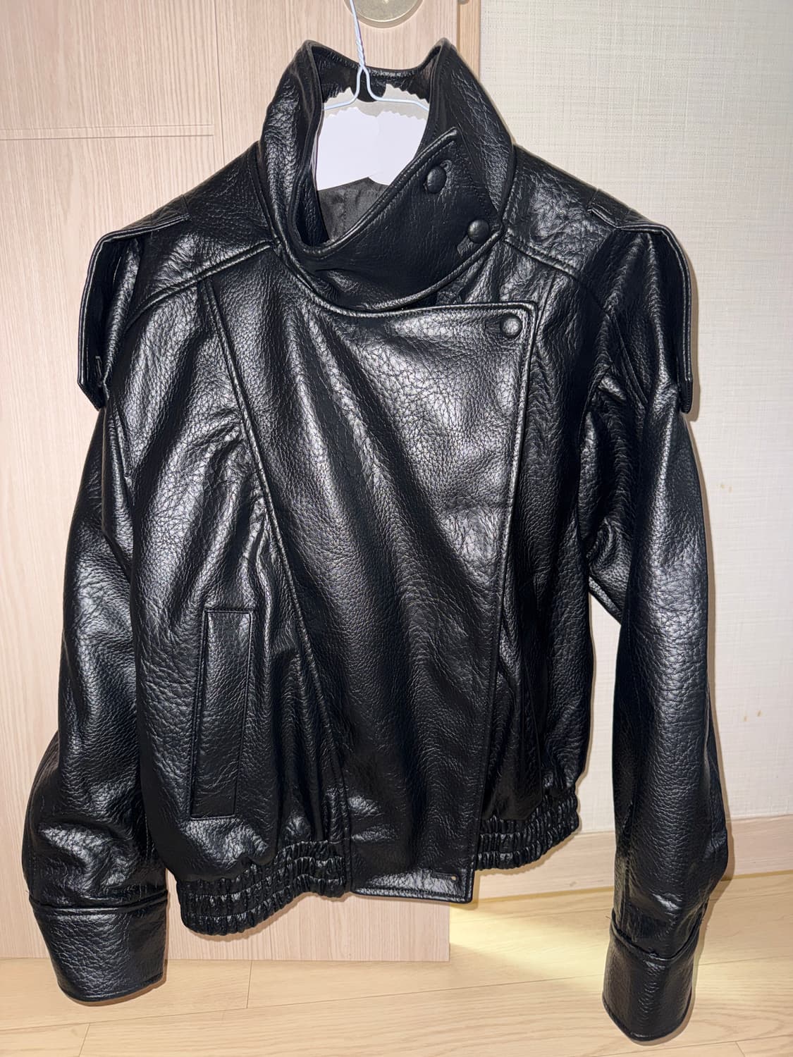 자라 페이크 레더자켓 s 상품이미지1