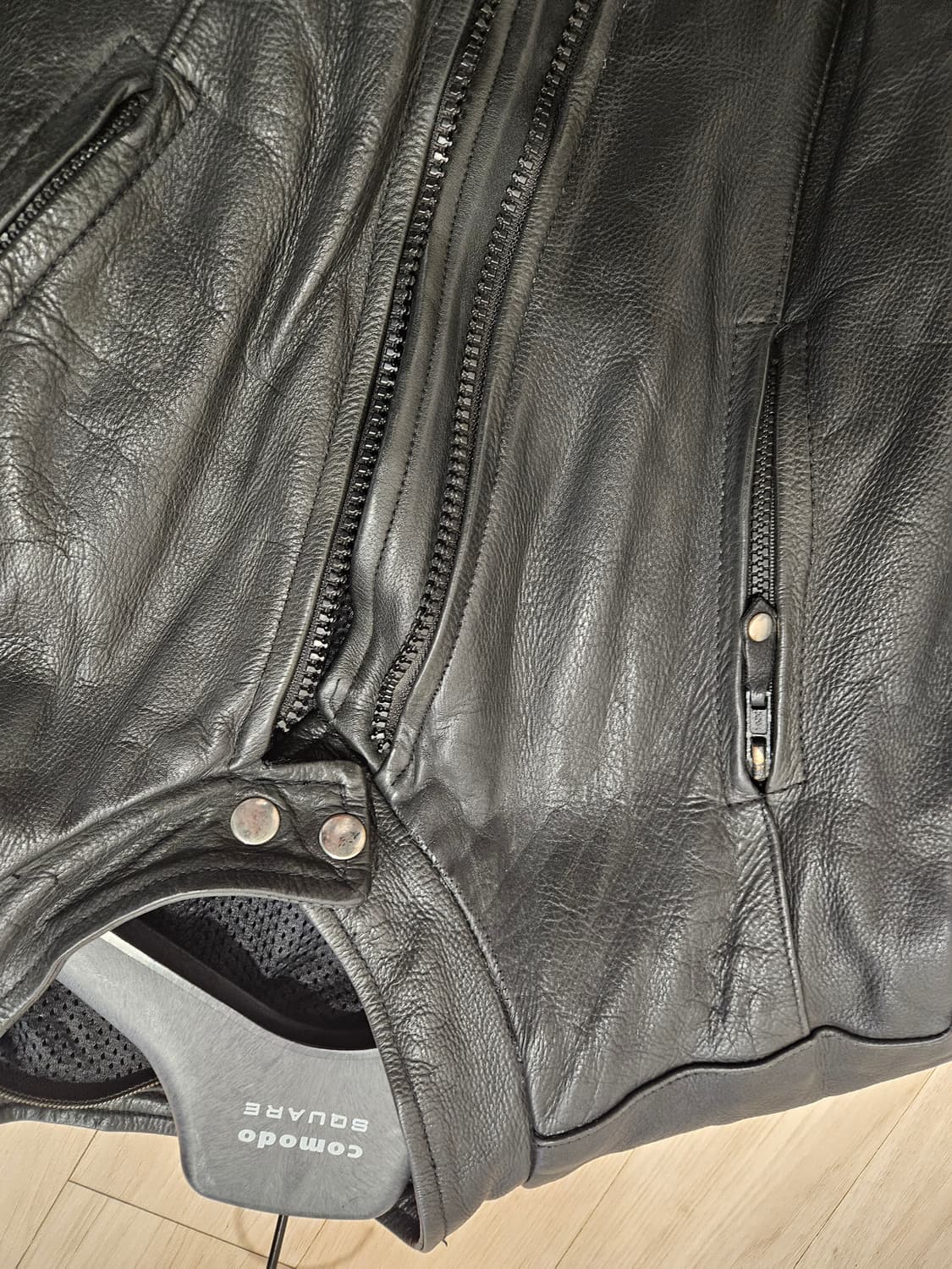 USA 빈티지 소가죽 싱글라이더자켓 상품이미지5