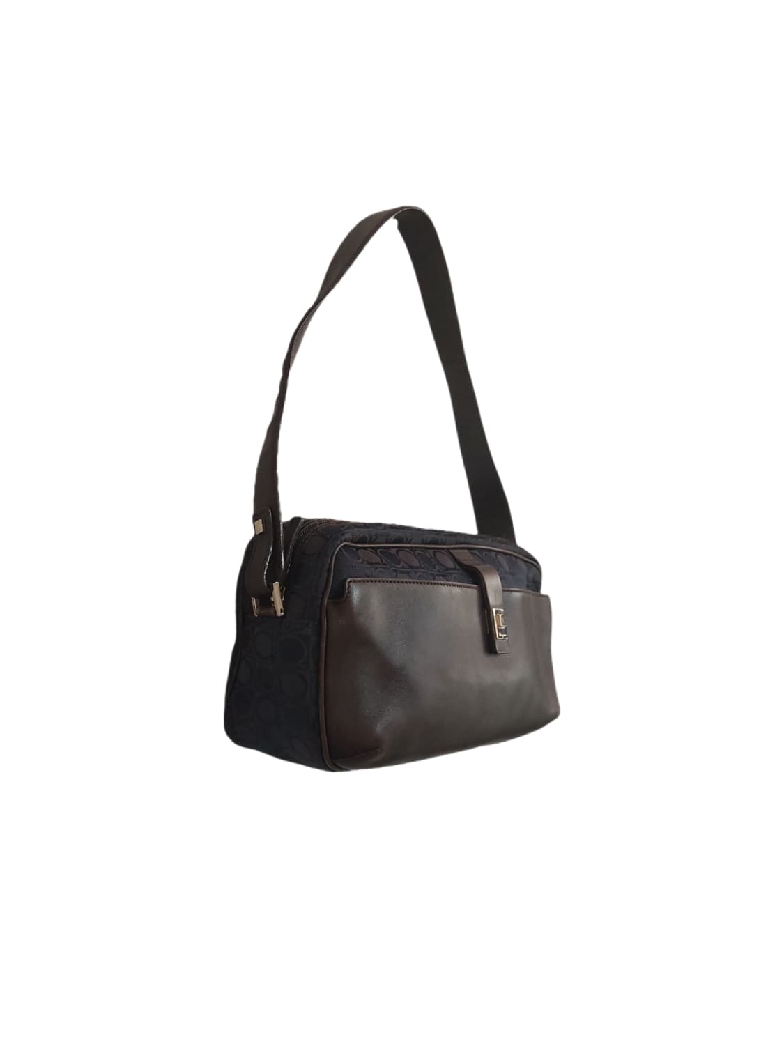 페라가모 간치니 프린트 캔버스 숄더백 상품이미지2