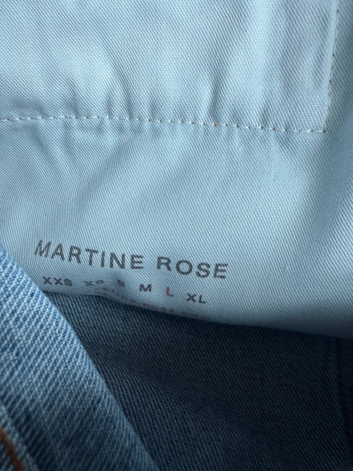 마틴로즈 스모킹보이 데님 팬츠 상품이미지5