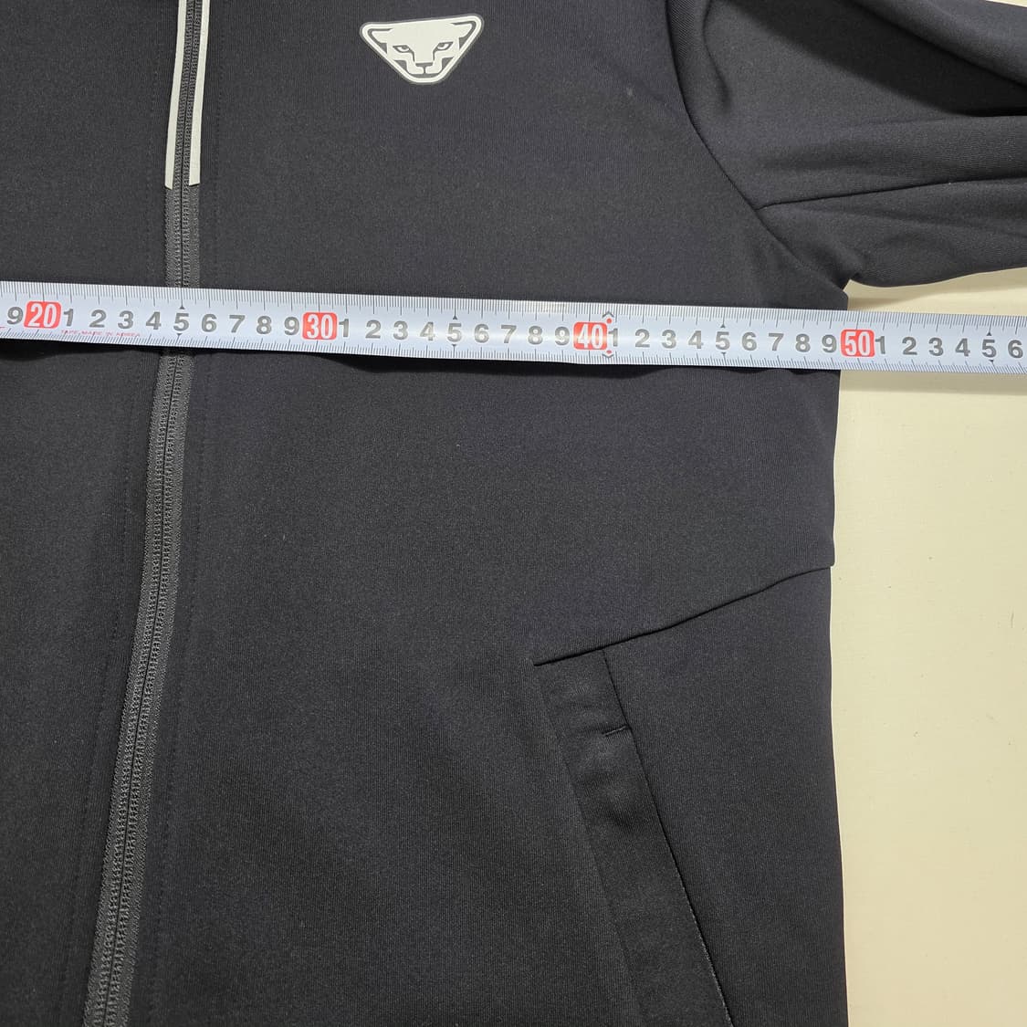 0812 다이나핏 남성 트레이닝 집업 자켓 블랙 L(100) 스판 기능성 상품이미지3