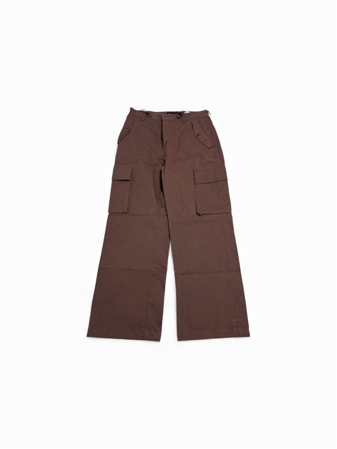 블루선플라워 바이오 워싱 나일론 스트링 세미 와이드 카고 팬츠 M 상품이미지1