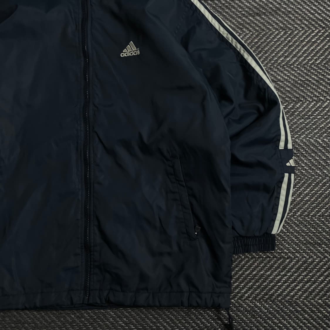 90s 아디다스 올드스쿨 누빔 트랙 점퍼 y 3888 상품이미지3