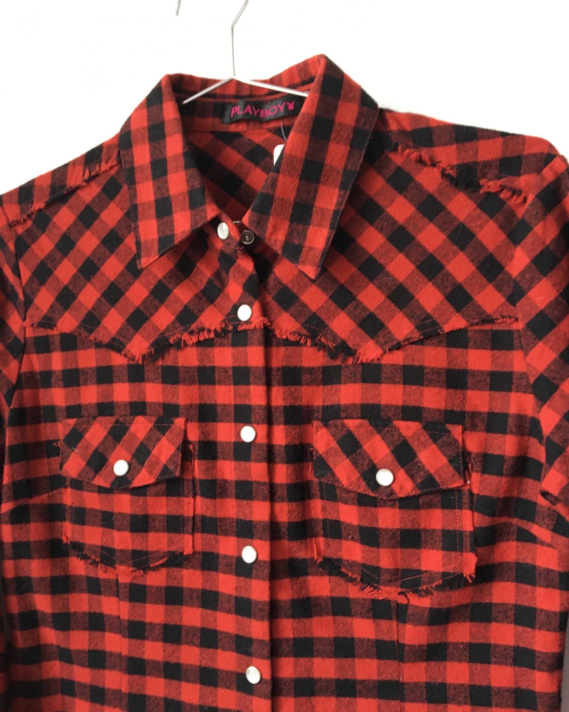 Playboy check pattern hisrt 상품이미지6