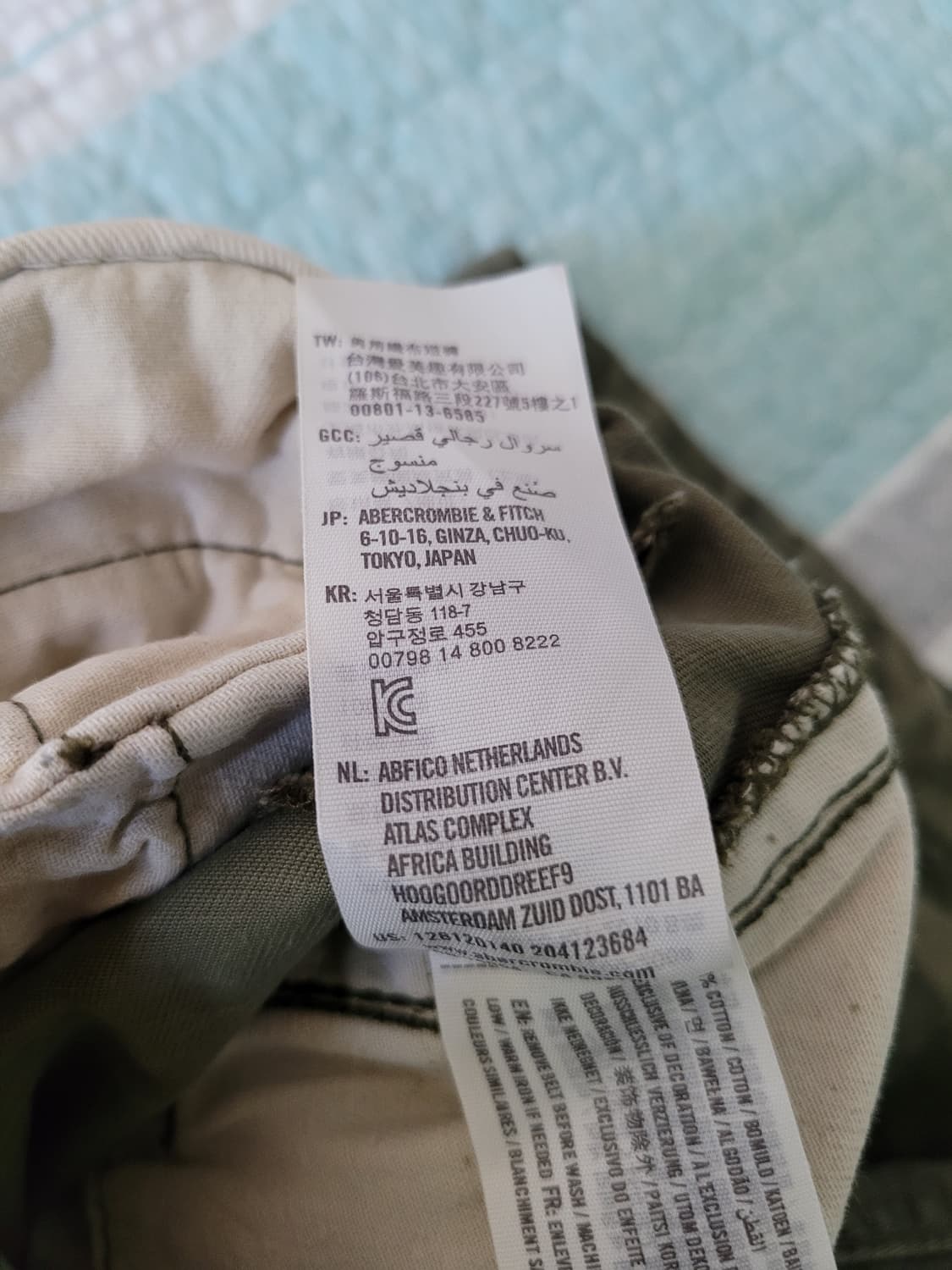 아베크롬비 밀리터리 빈티지 카모플라쥬 카고숏팬츠 탭31 실30사이즈 상품이미지6