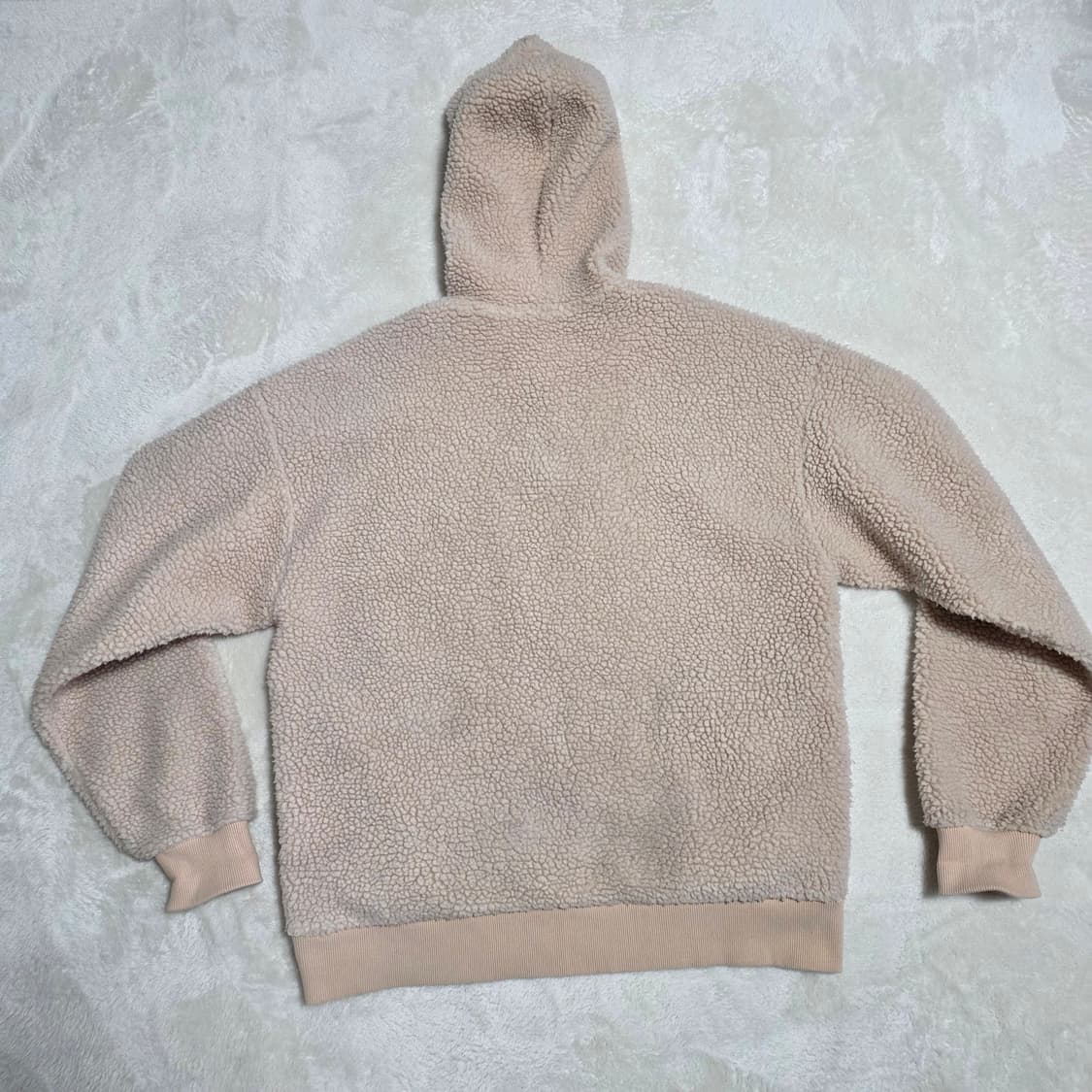 (L)휠라 뽀글이 플리스 후드티 상품이미지3