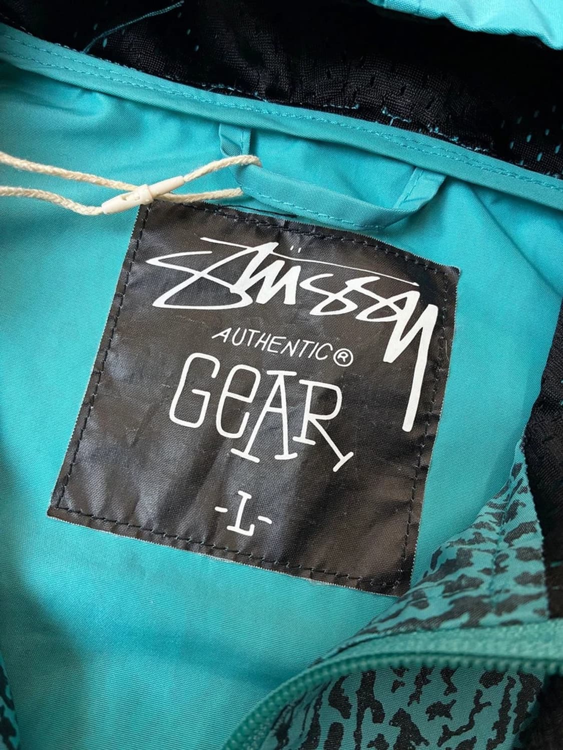 스투시 00's 패턴 윈드 후드 아노락 집업 PN6290 상품이미지6