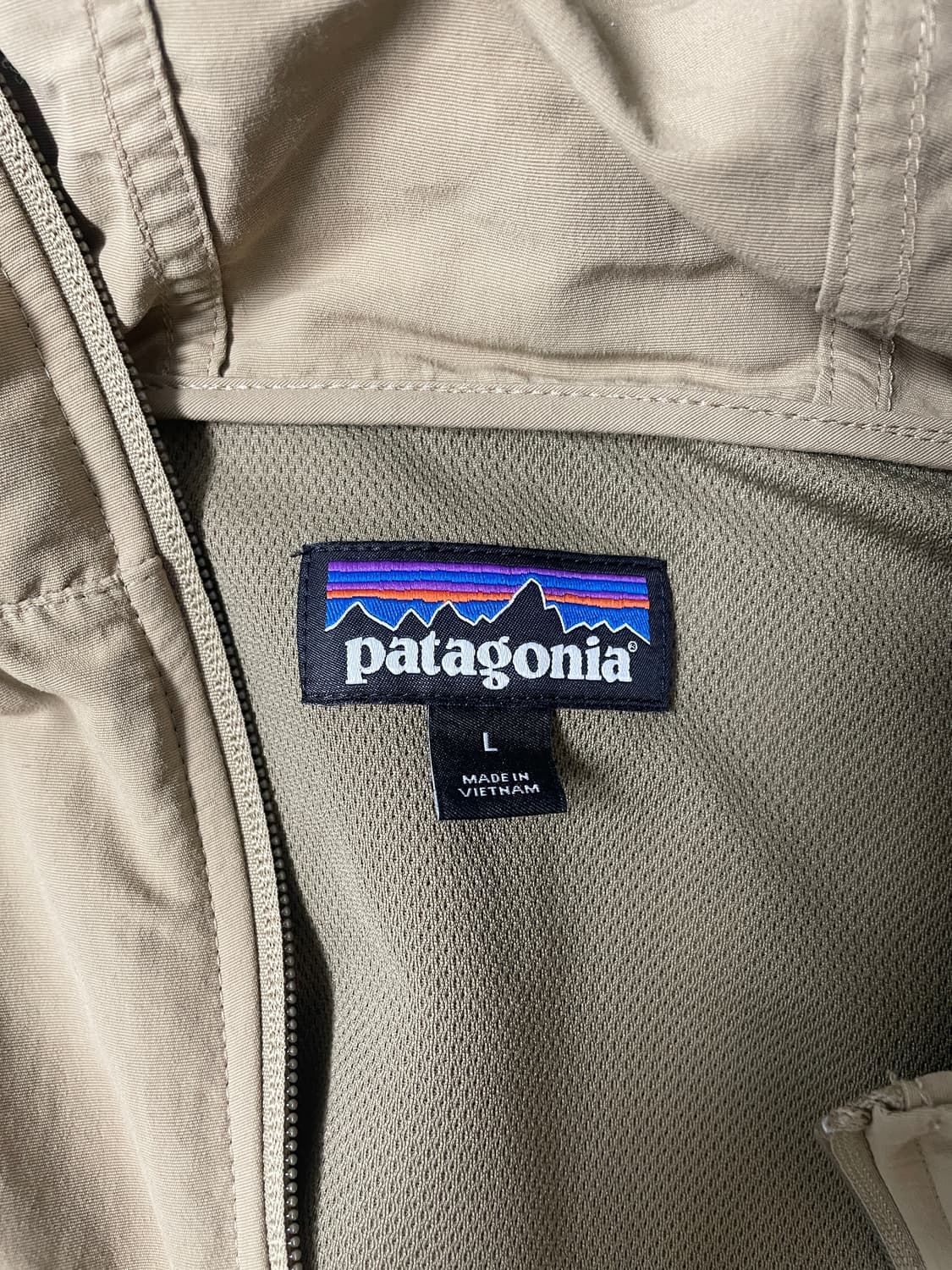 파타고니아 멘즈 배기스 자켓 L 베이지 상품이미지2