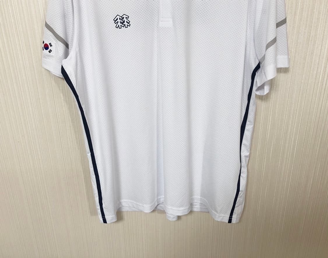 코오롱스포츠 대한민국 양궁국가대표 선수지급 시합용셔츠 110 김우진 상품이미지3
