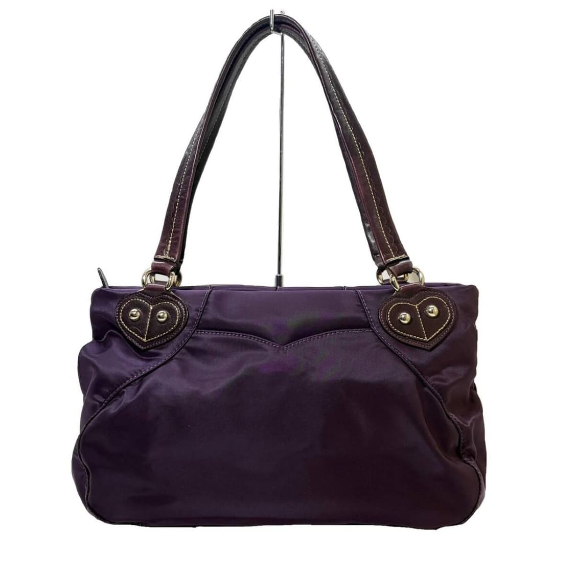 안나수이 나일론 퍼플 토트백 상품이미지2