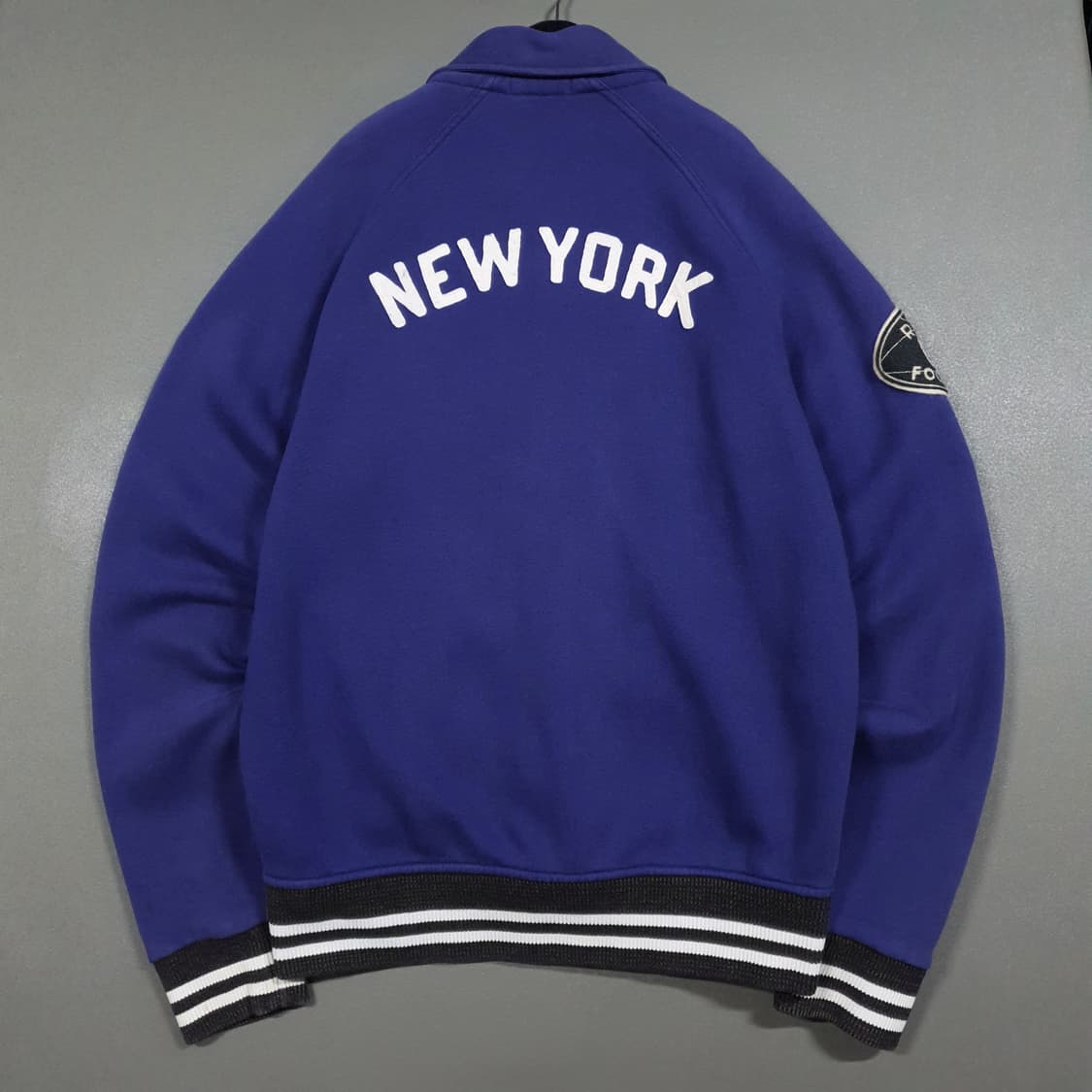 실측 XL) 폴로 랄프로렌 RL 뉴욕 타이거 코튼 스타디움 바시티 자켓 상품이미지7