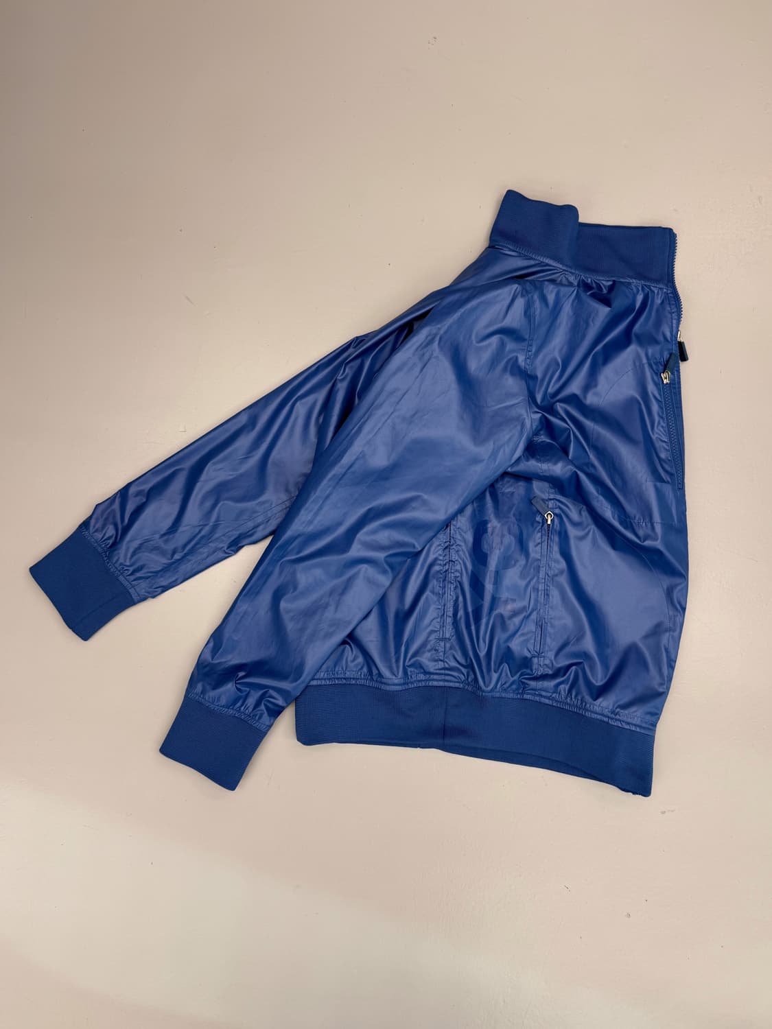 Y-3 요지야마모토 블루 폴리쉘 집업 자켓 상품이미지2